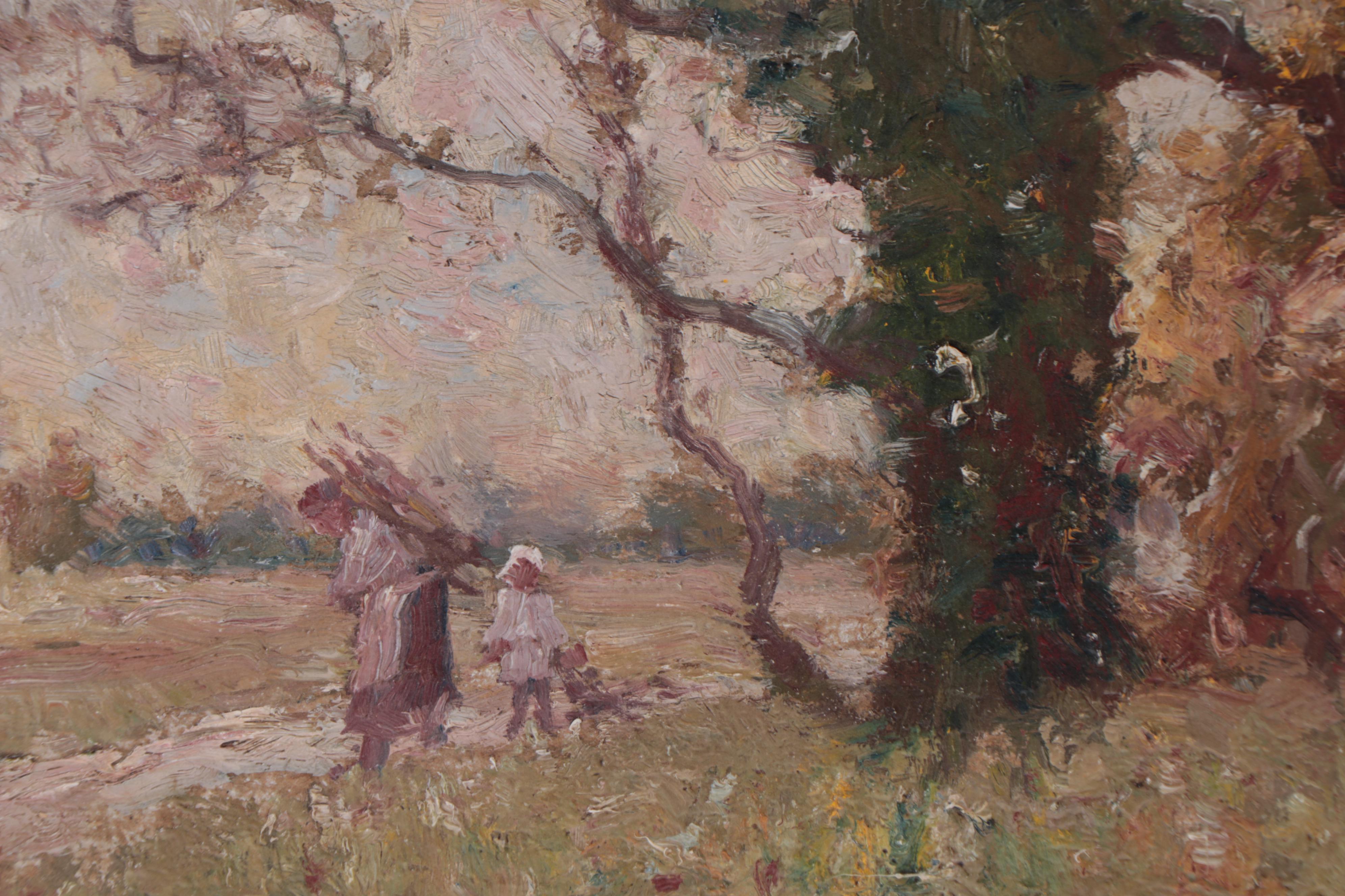 Lester Sutcliffe Impressionist Landscape Oil Painting