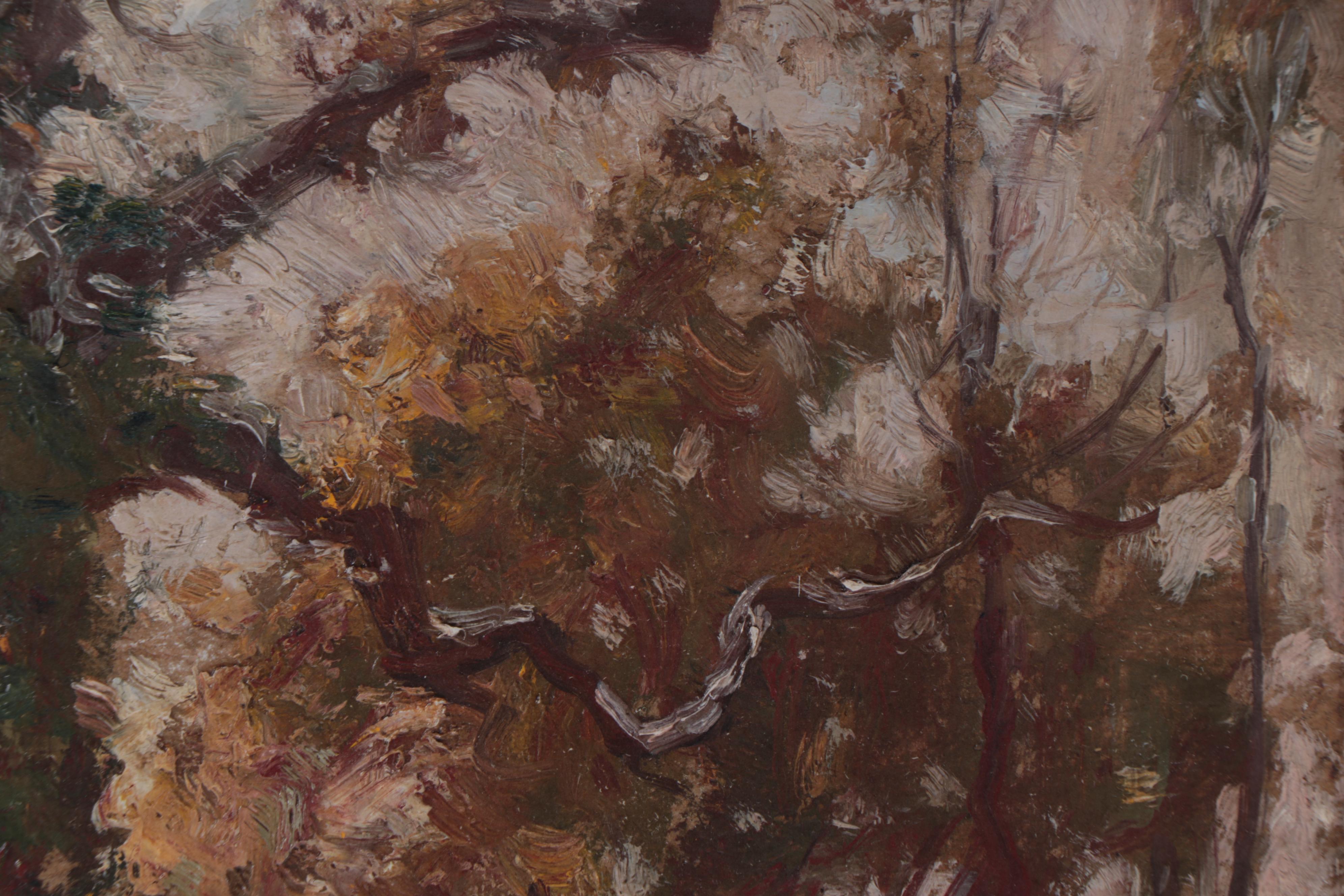 Lester Sutcliffe Impressionist Landscape Oil Painting