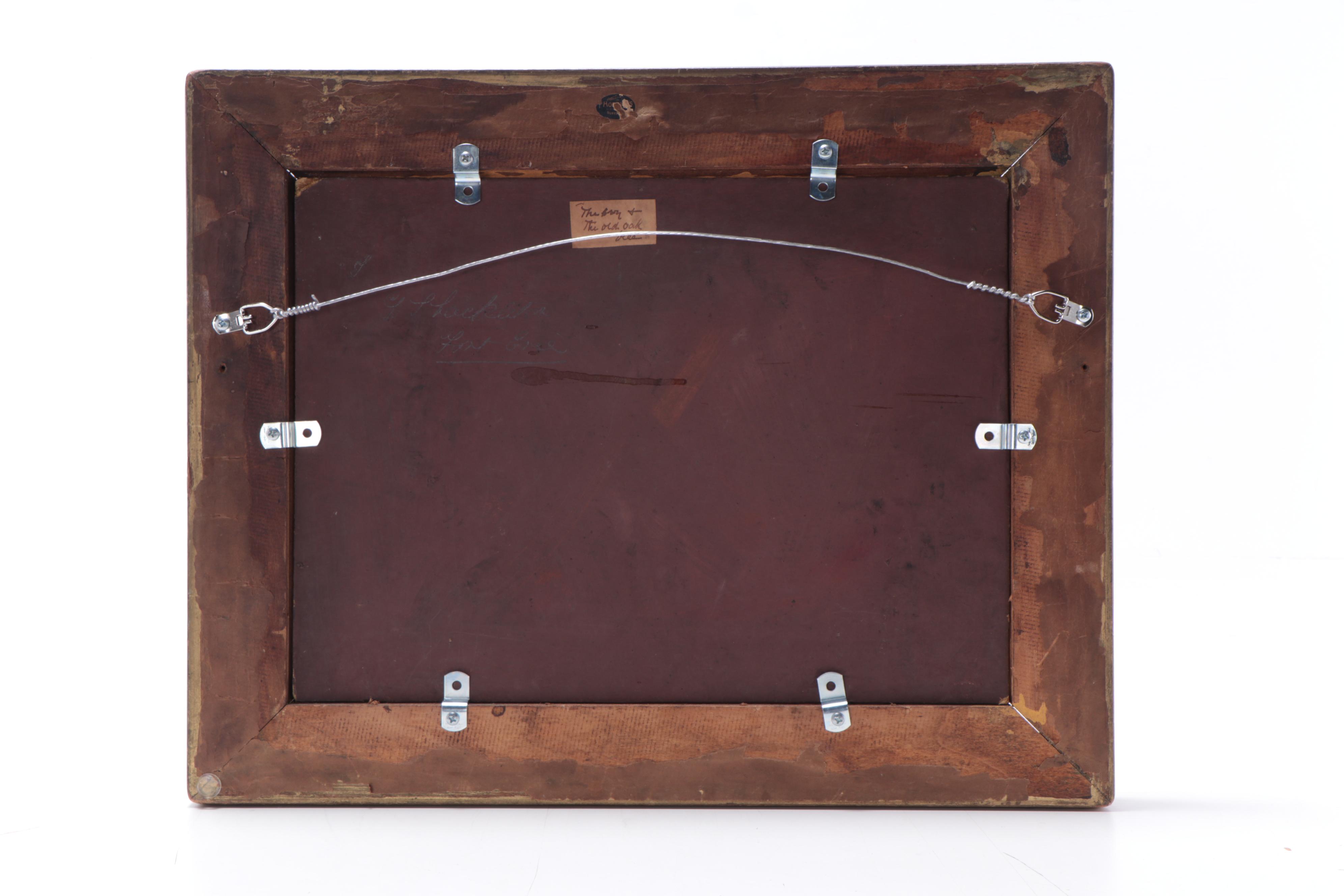 Lester Sutcliffe Impressionist Landscape Oil Painting