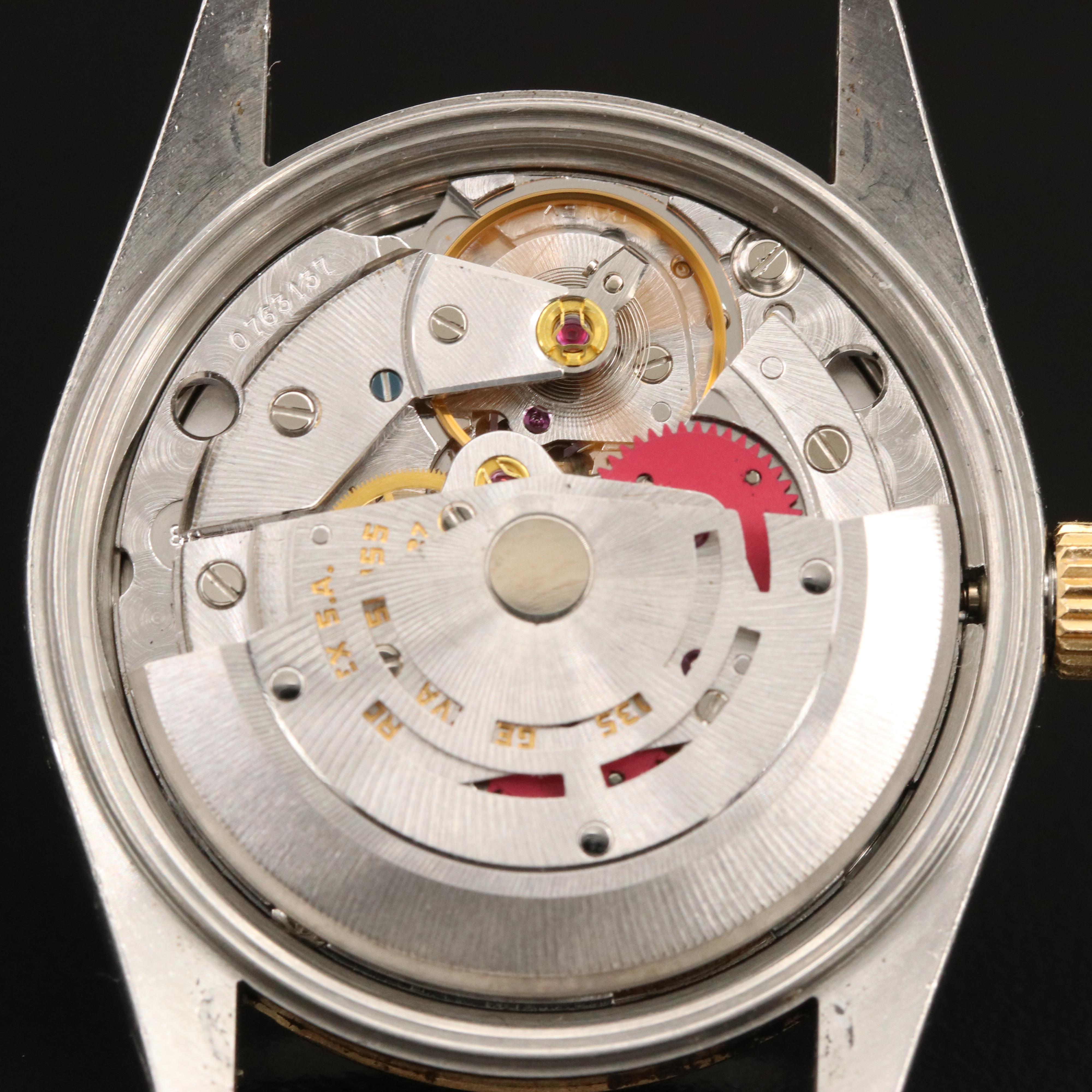 1976 Rolex Oyster Perpetual Date 14K and Stainless Steel Watch