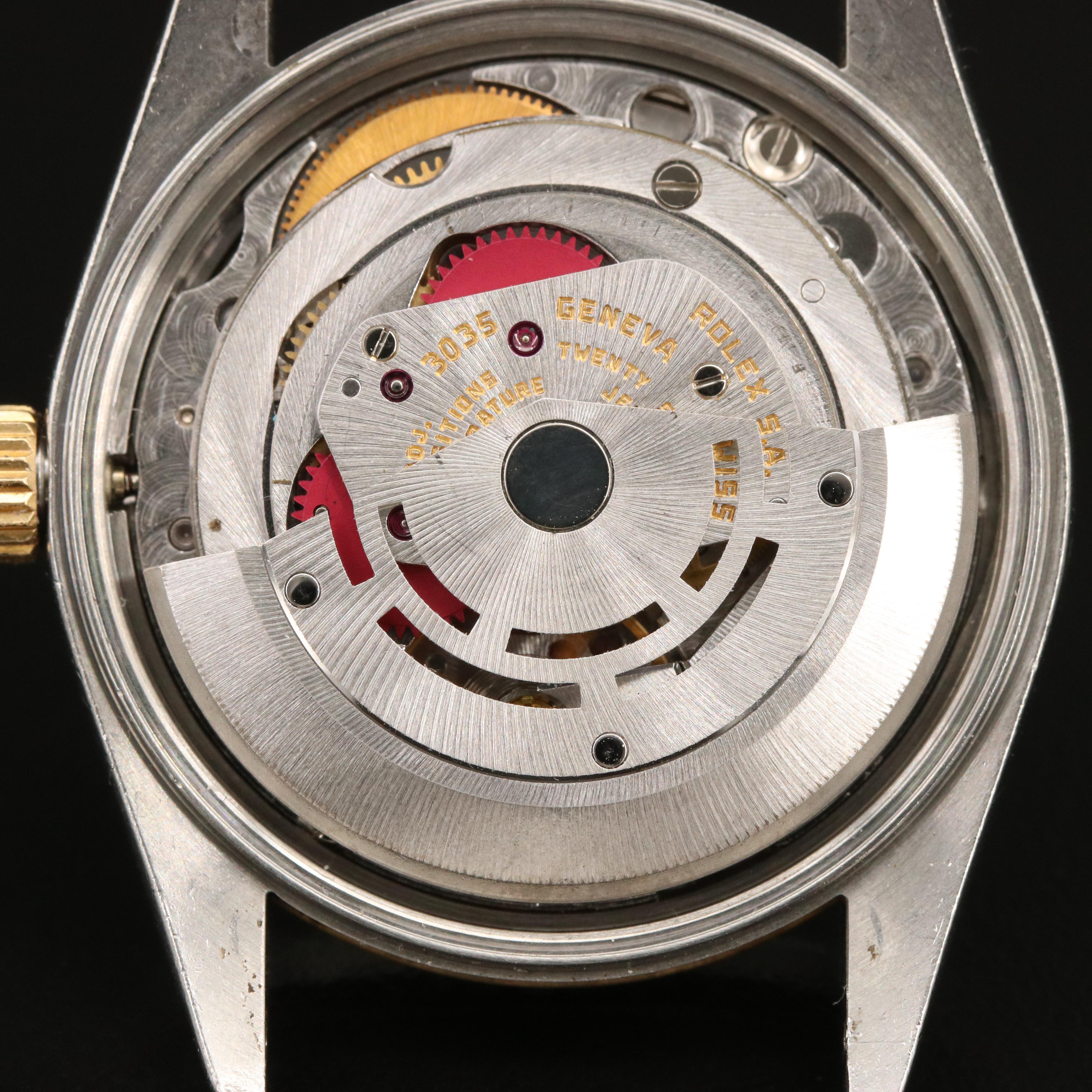 1976 Rolex Oyster Perpetual Date 14K and Stainless Steel Watch