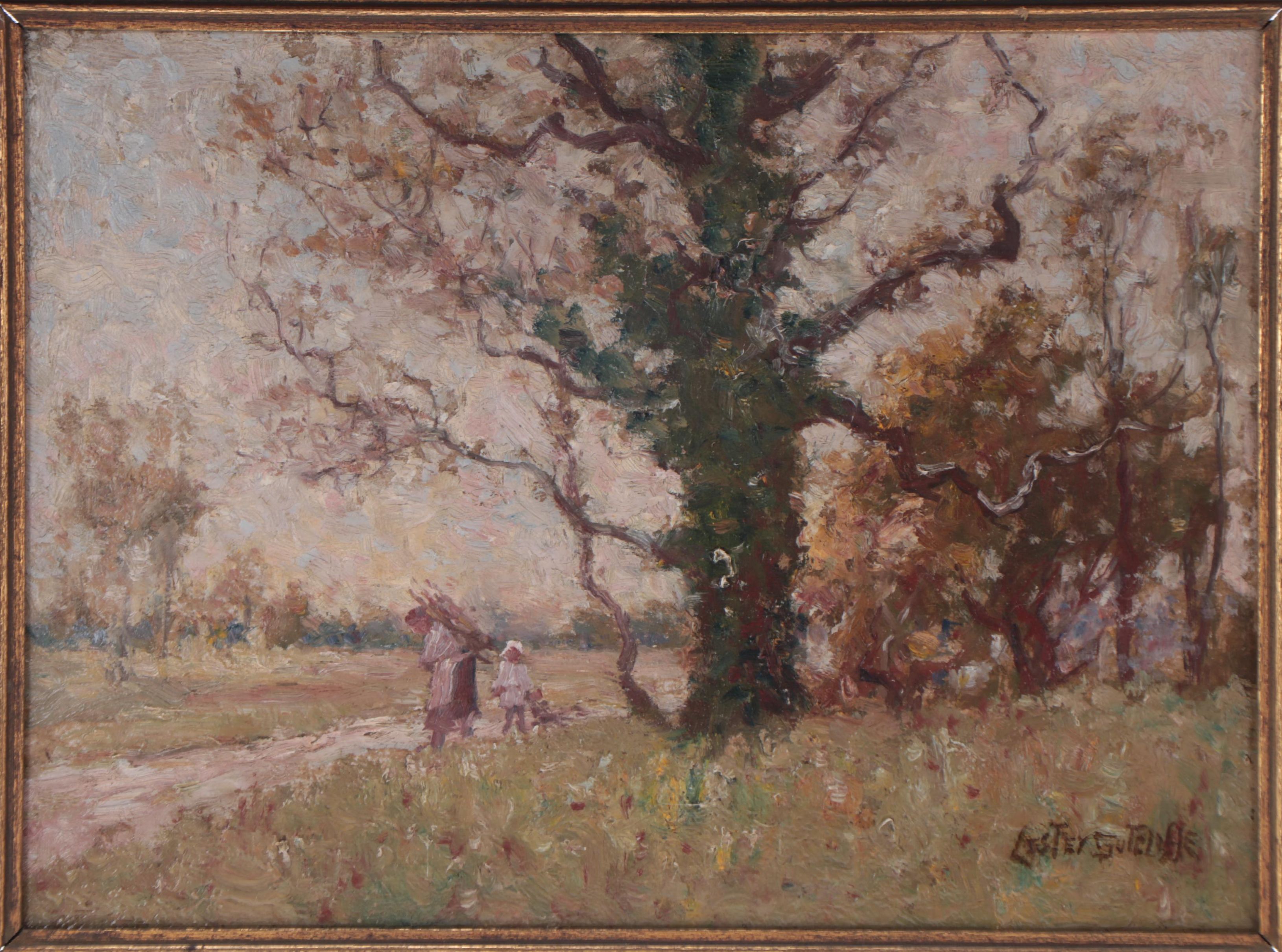 Lester Sutcliffe Impressionist Landscape Oil Painting