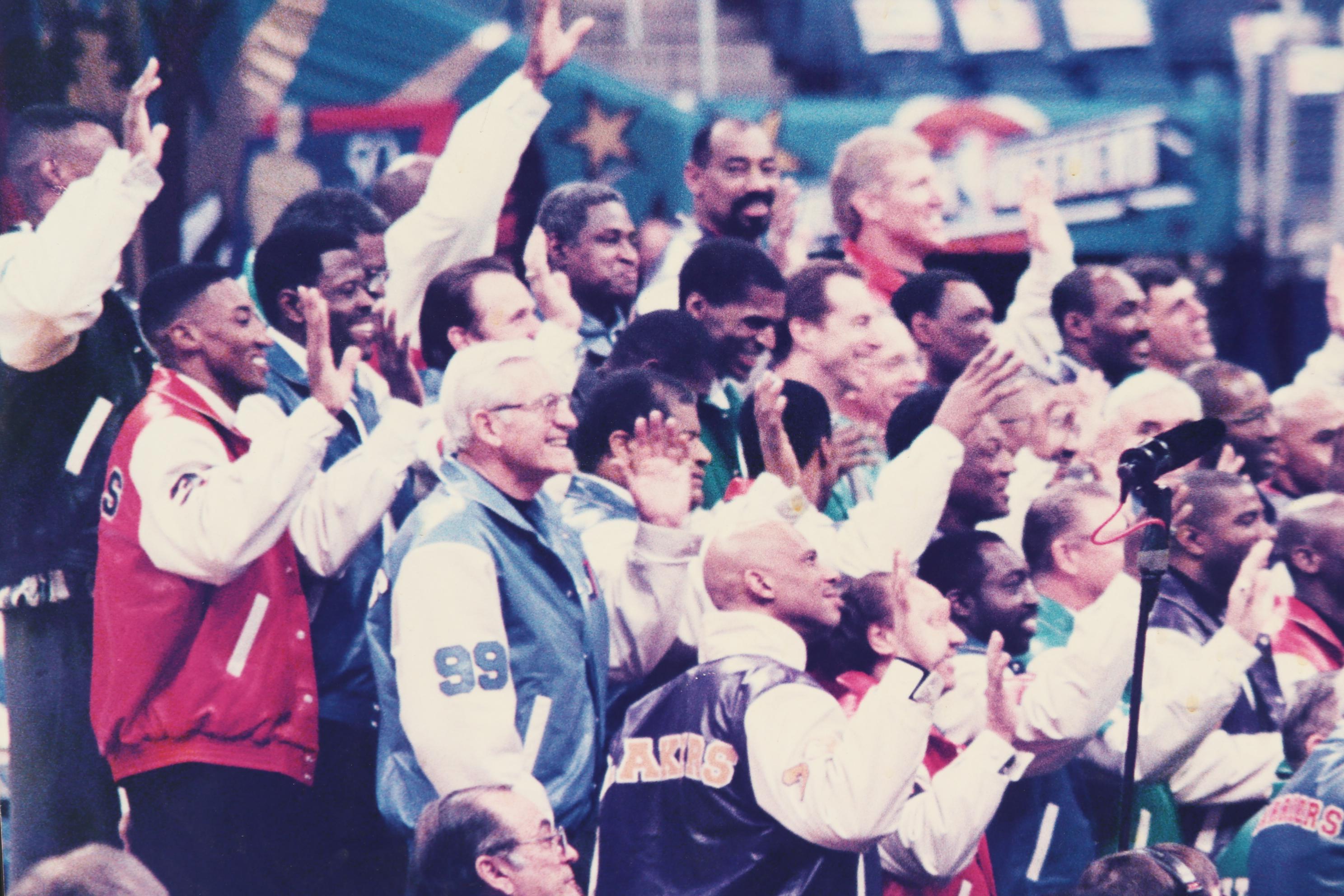 NBA's 50th Anniversary All-Time Team Photo Prints, 1997