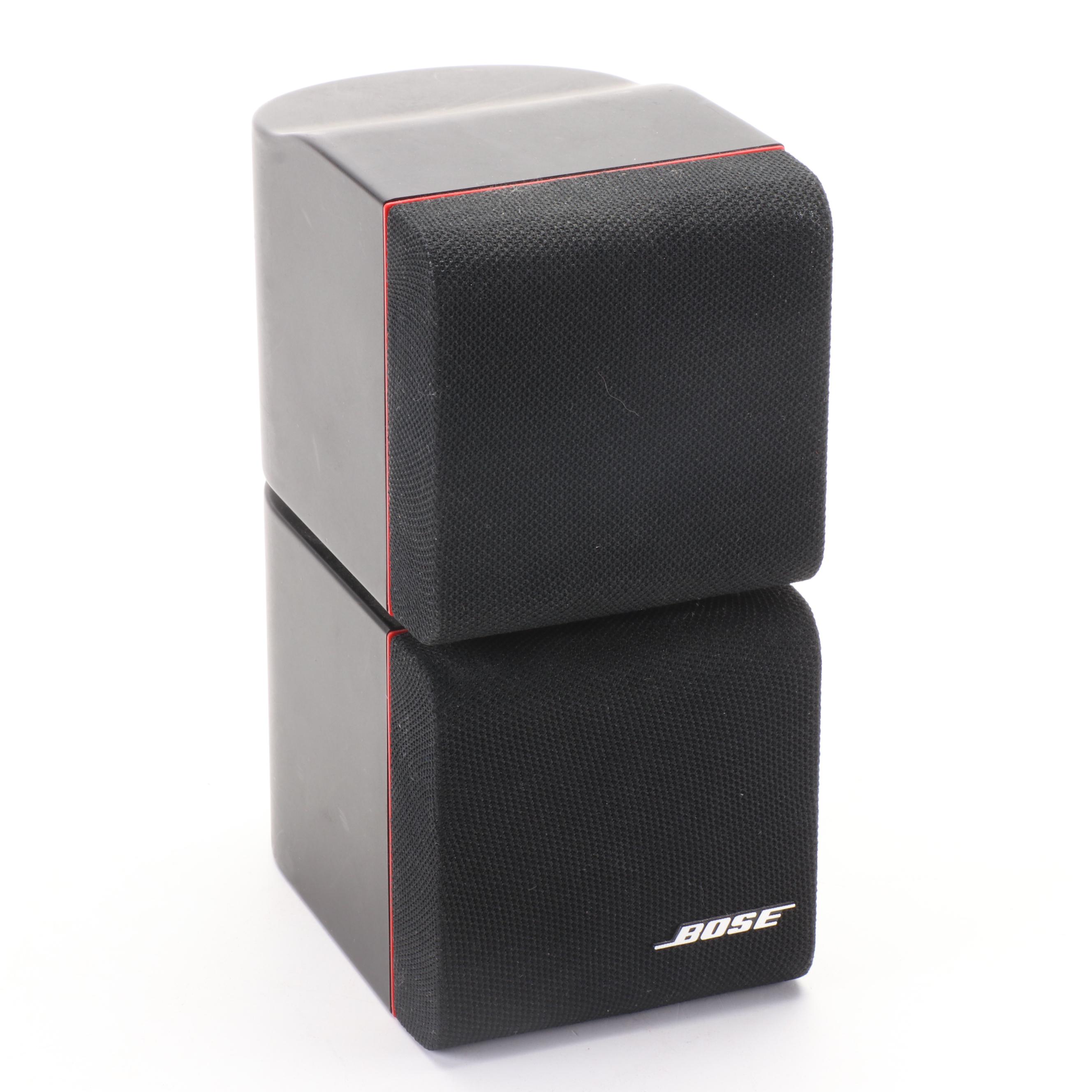 Pair of Bose Redline Double Cube Mountable Speakers