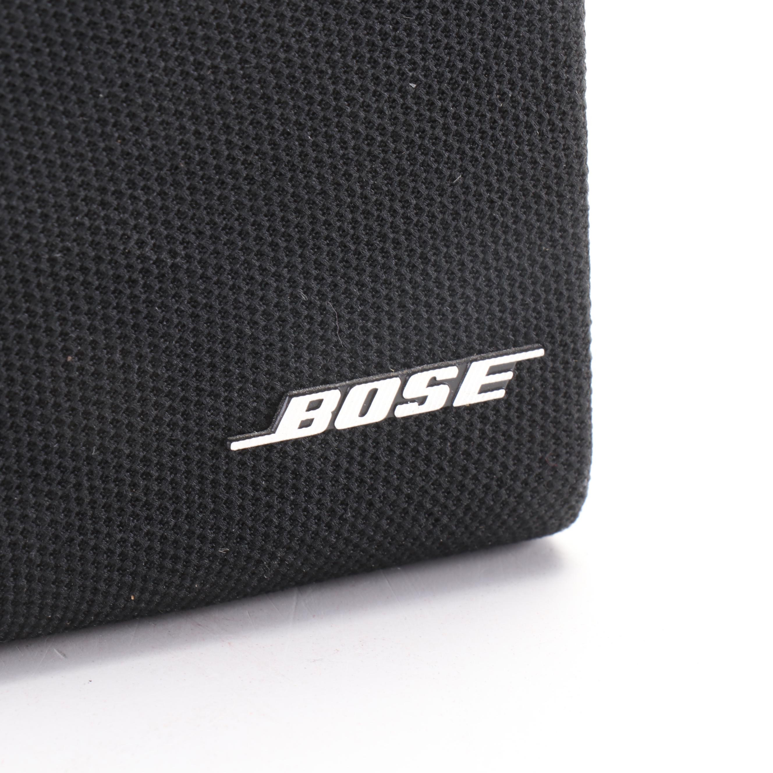 Pair of Bose Redline Double Cube Mountable Speakers