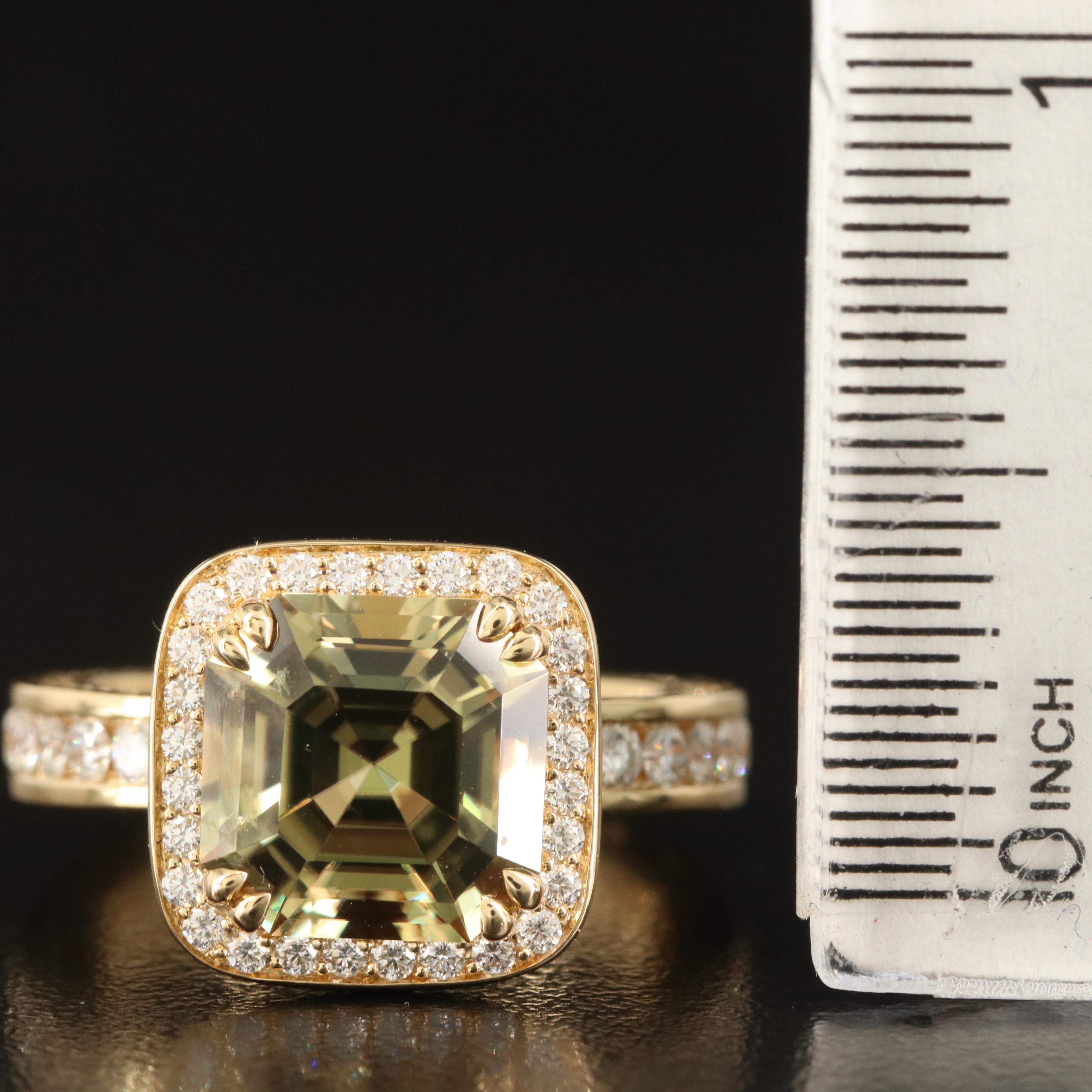Kat Florence 18K Zultanite and 1.69 CTW Diamond Ring