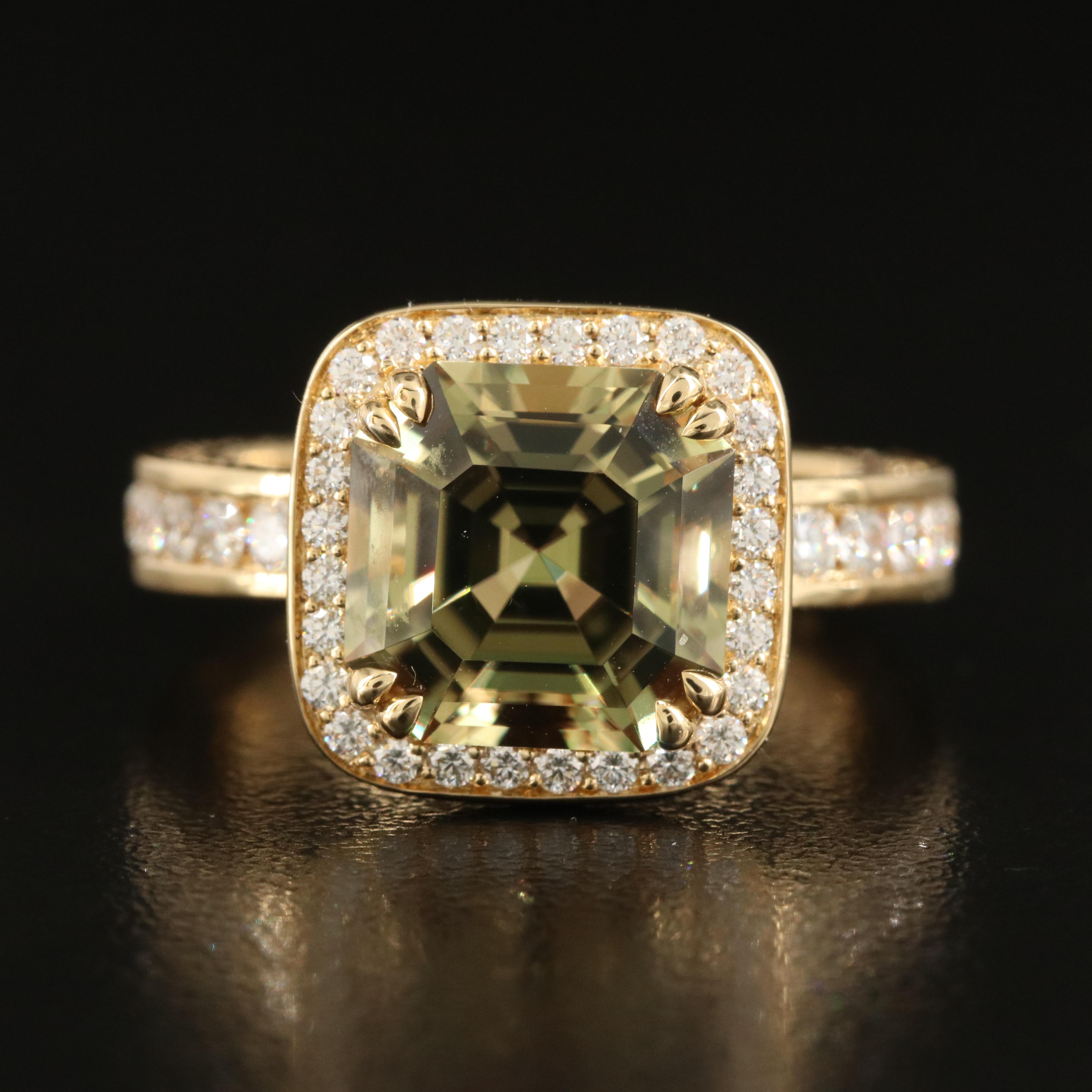 Kat Florence 18K Zultanite and 1.69 CTW Diamond Ring