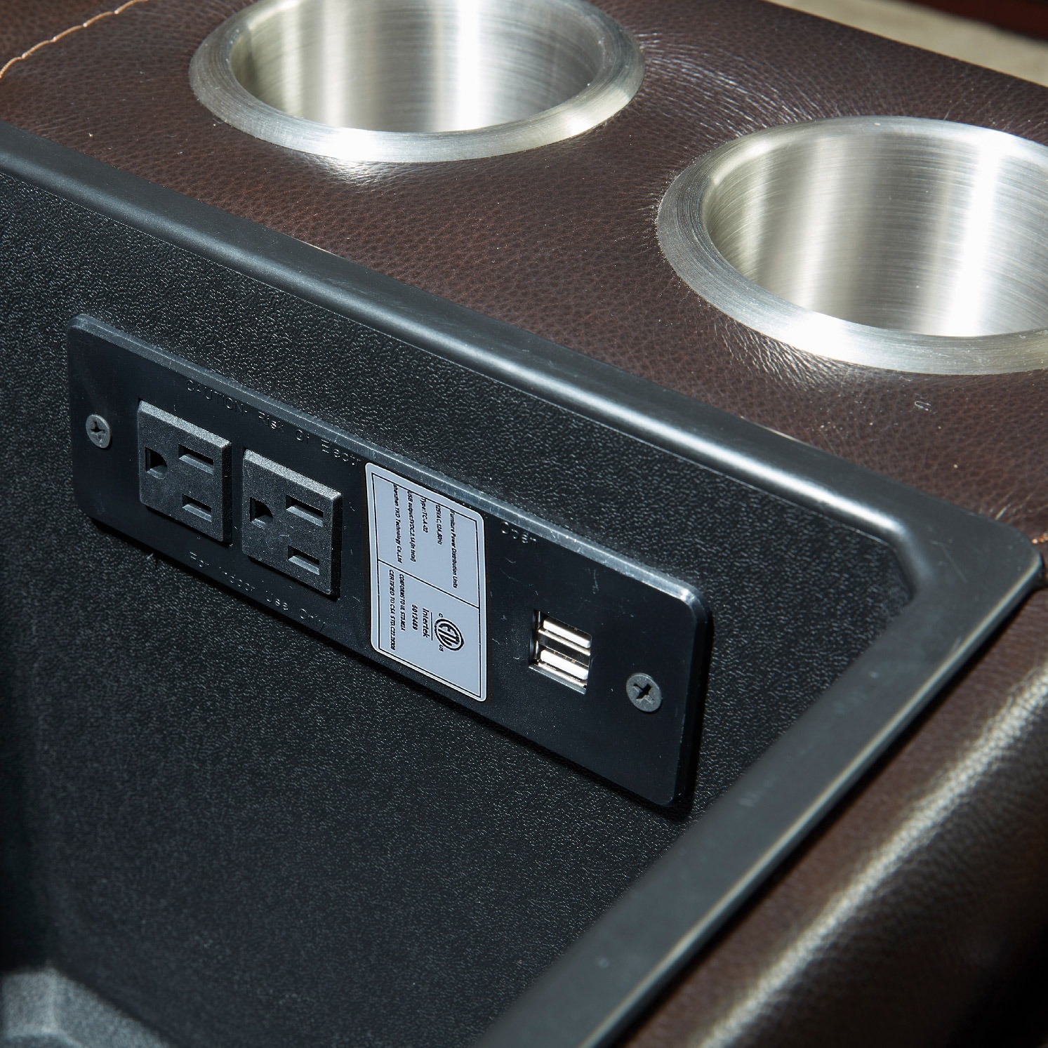 Gilman Creek "Carey" Leather Power Reclining Loveseat with Power Headrests