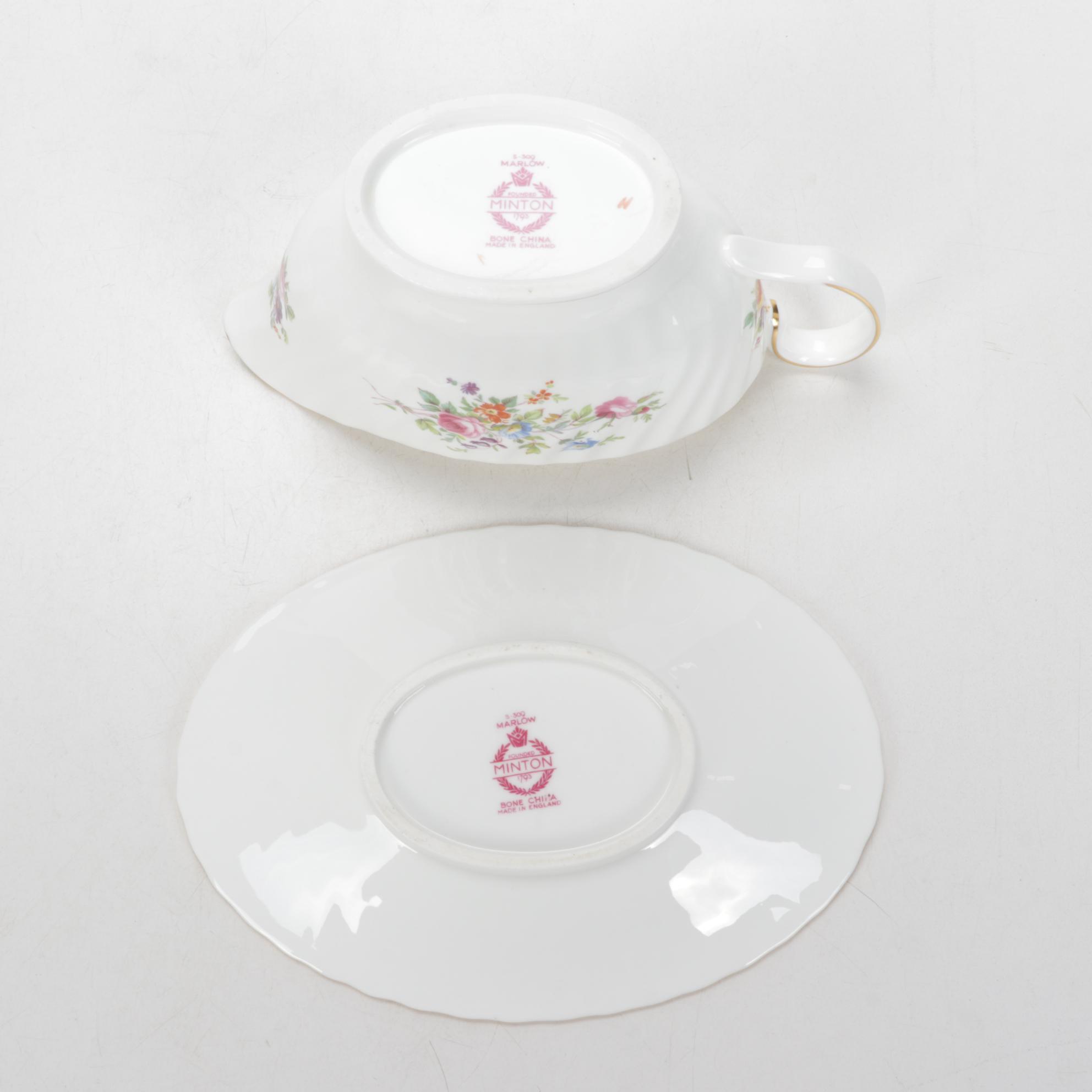 Minton "Marlow" Bone China Dinnerware and Serveware, 1959–1997