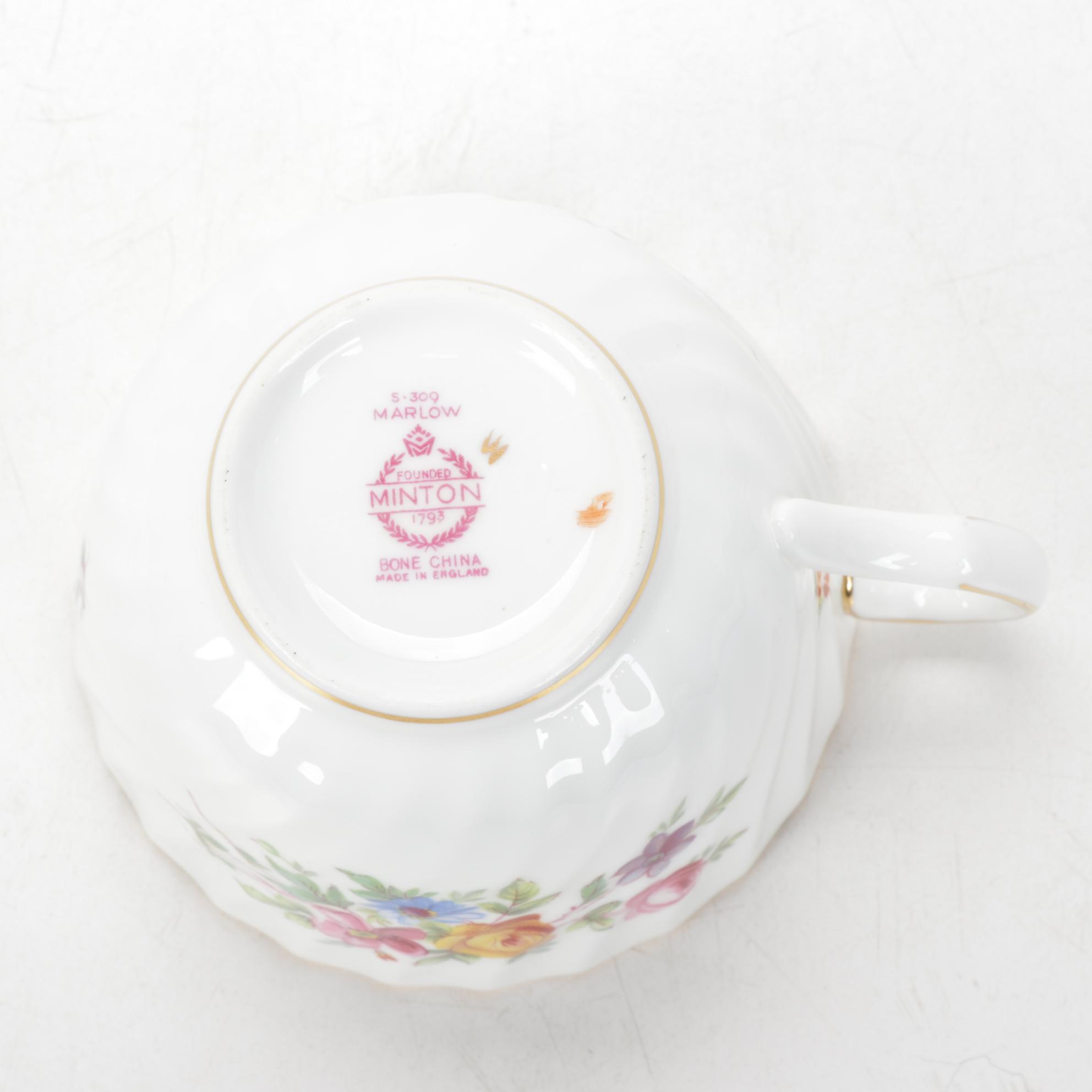 Minton "Marlow" Bone China Dinnerware and Serveware, 1959–1997