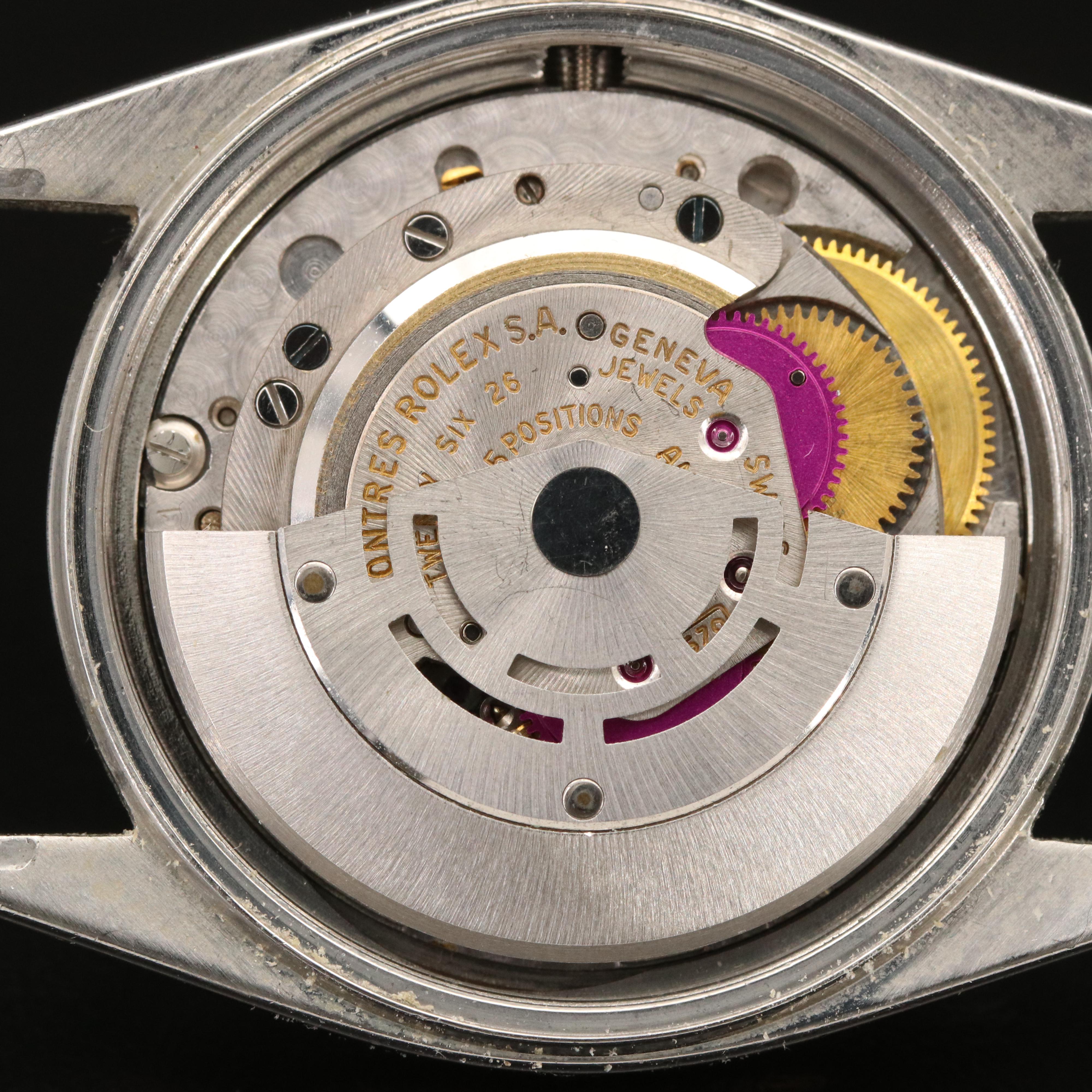 1971 Rolex Datejust Pie Pan Dial Watch