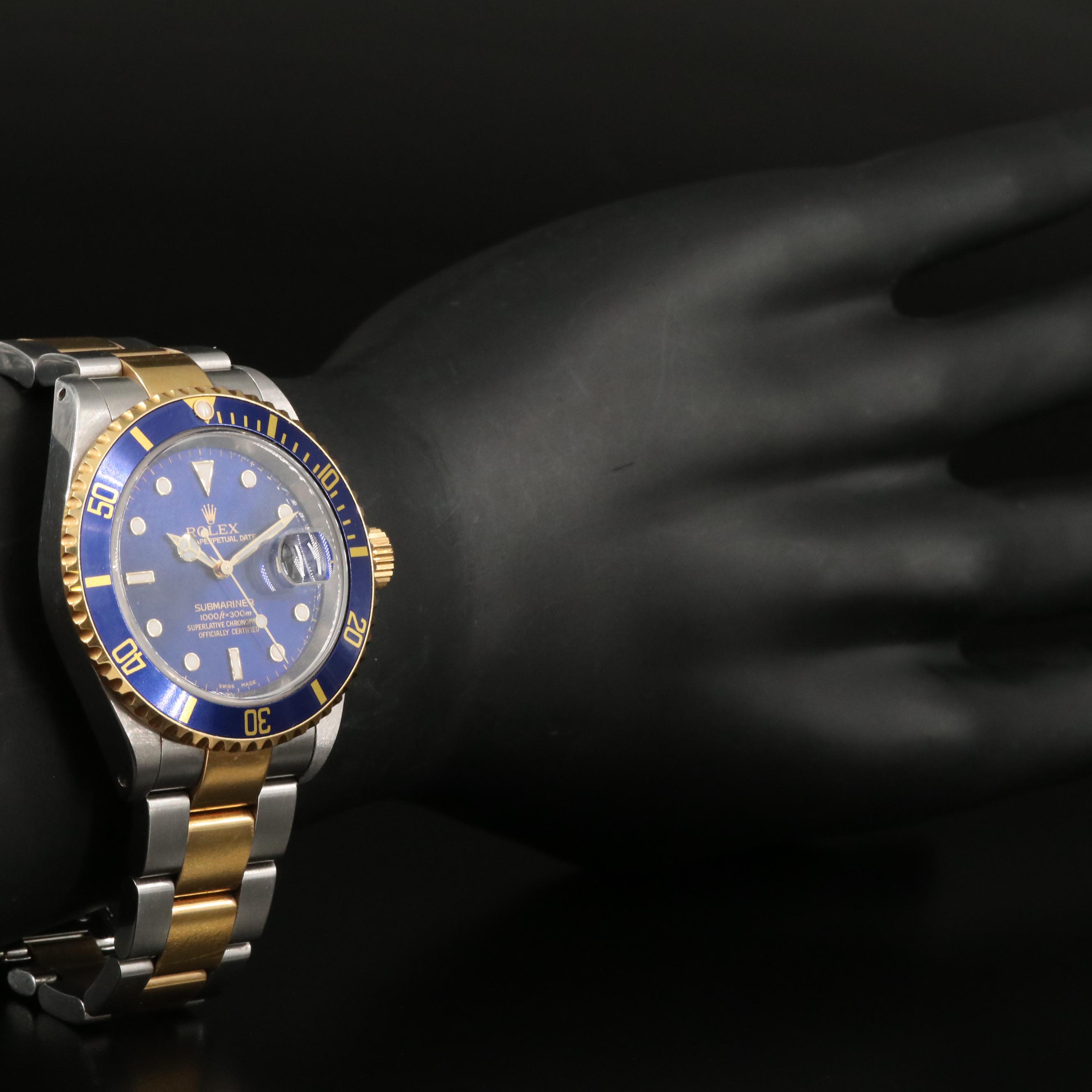 2000 - 2001 Rolex Submariner 18K and Stainless Steel Watch