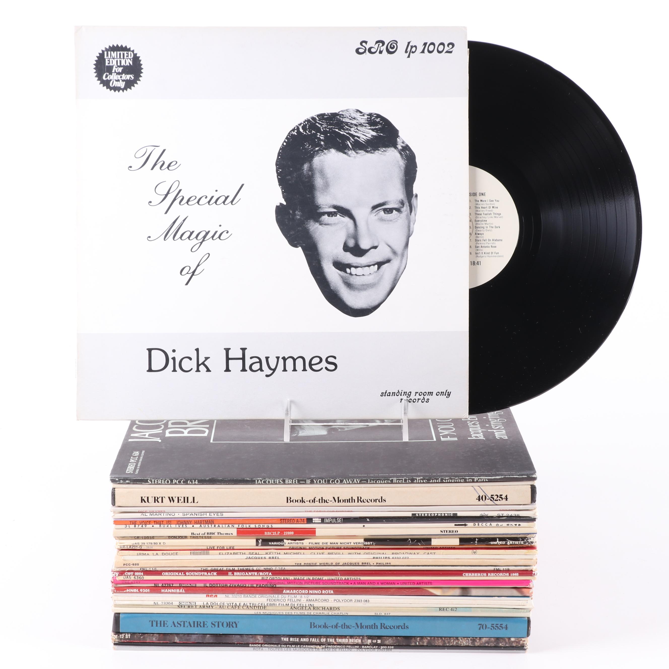 Nino Rota, Lalo Schifrin, Michel Legrand and Other Vinyl Soundtrack LP Records