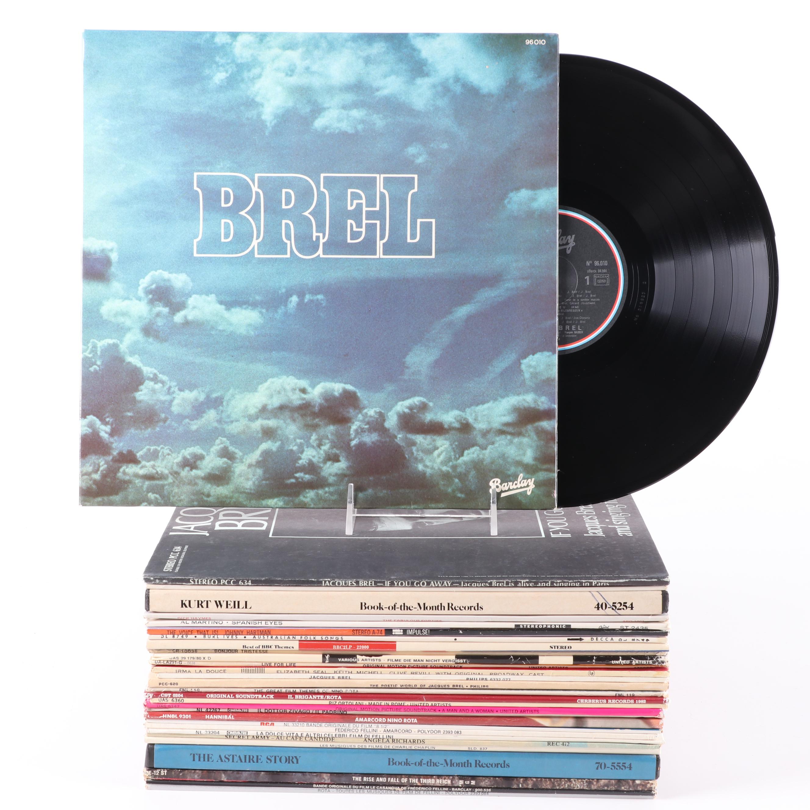 Nino Rota, Lalo Schifrin, Michel Legrand and Other Vinyl Soundtrack LP Records