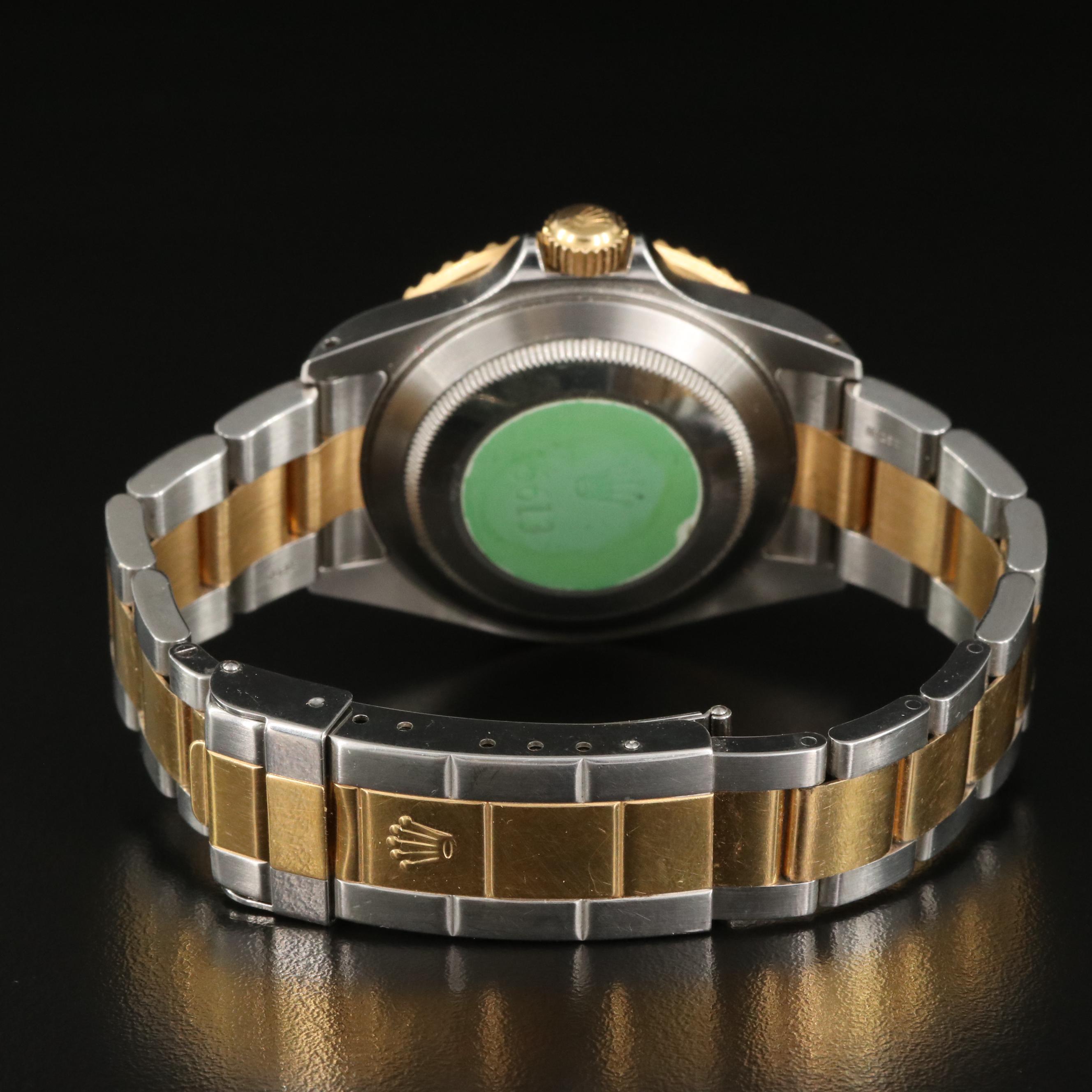 2000 - 2001 Rolex Submariner 18K and Stainless Steel Watch