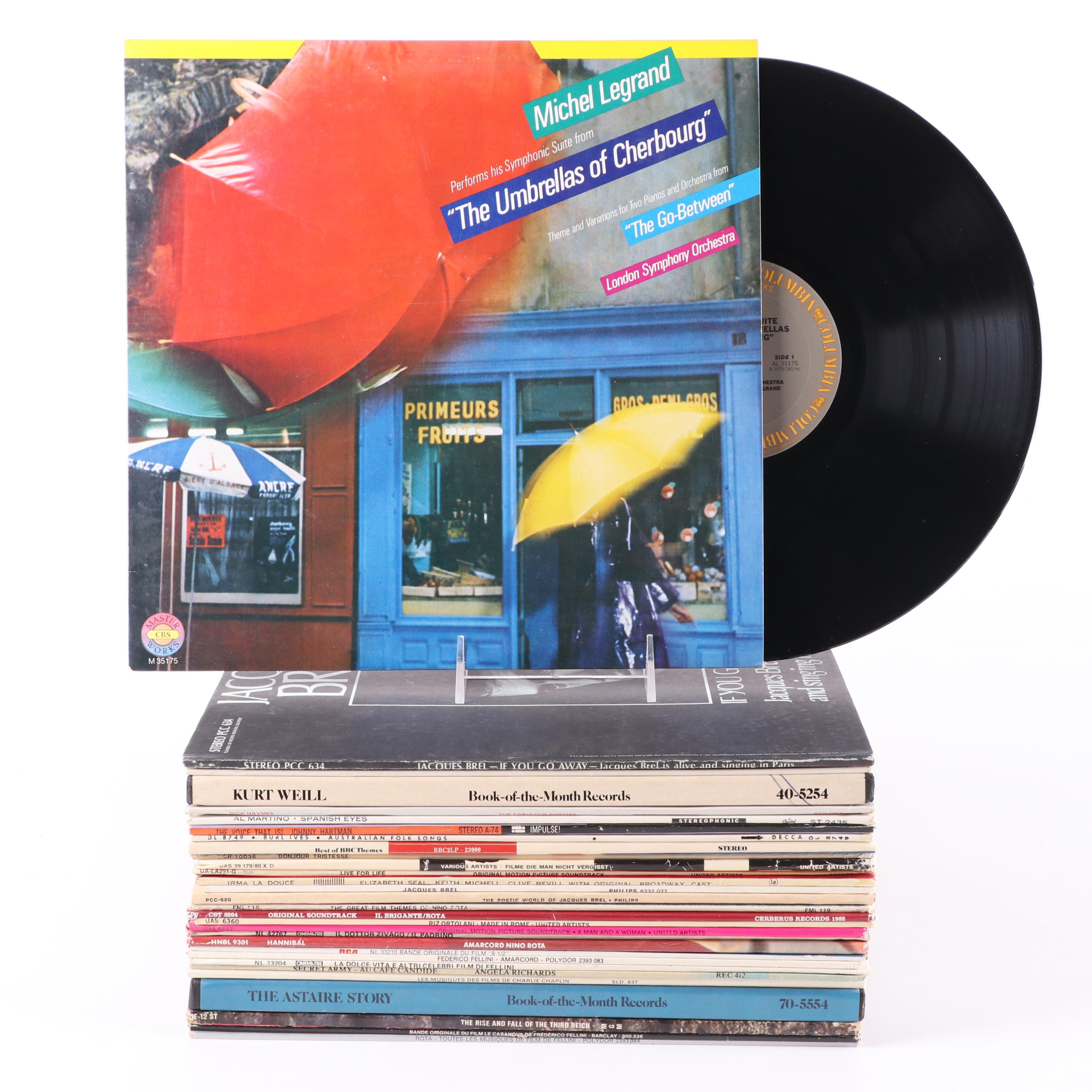 Nino Rota, Lalo Schifrin, Michel Legrand and Other Vinyl Soundtrack LP Records