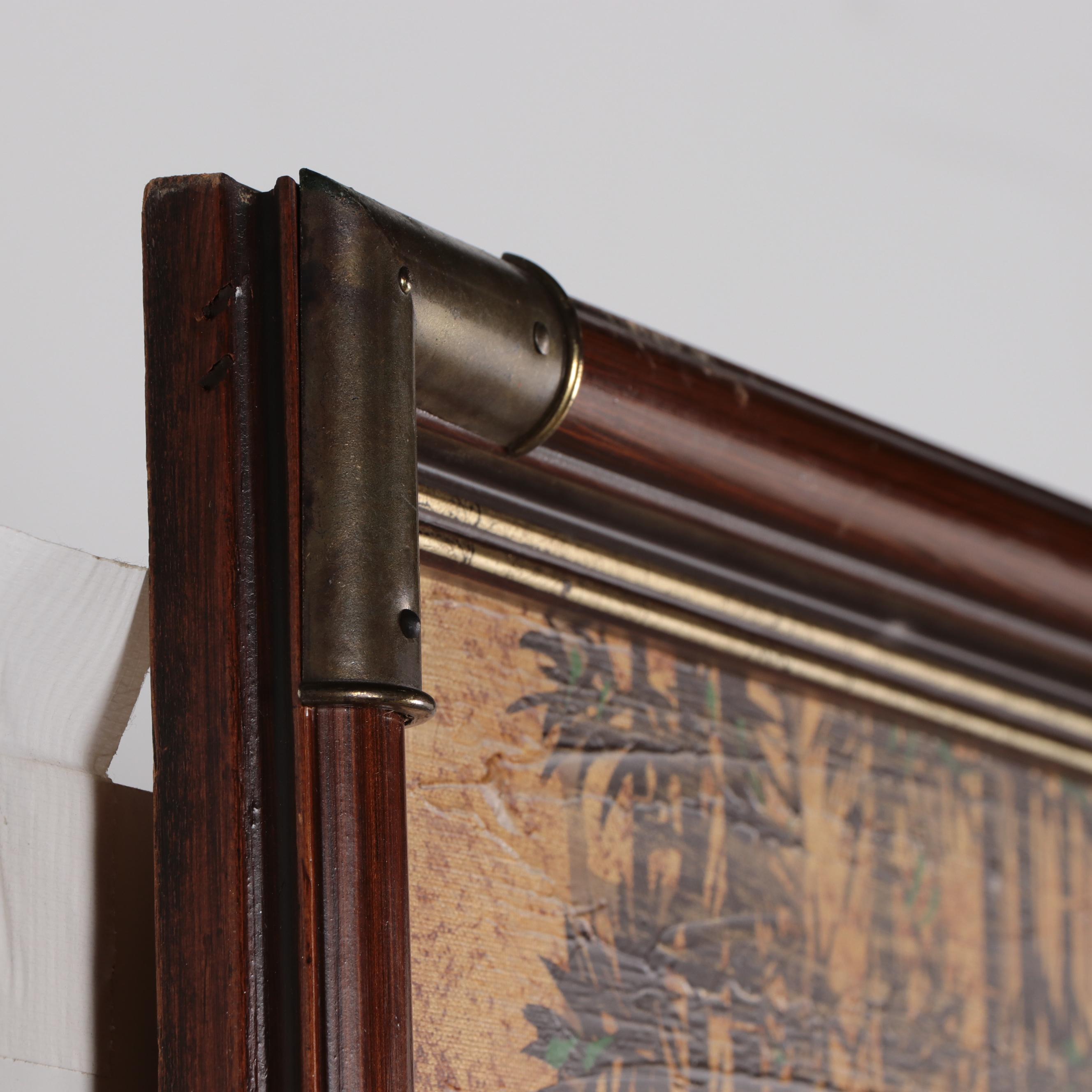 B. Joseph Acrylic Painting of Cranes