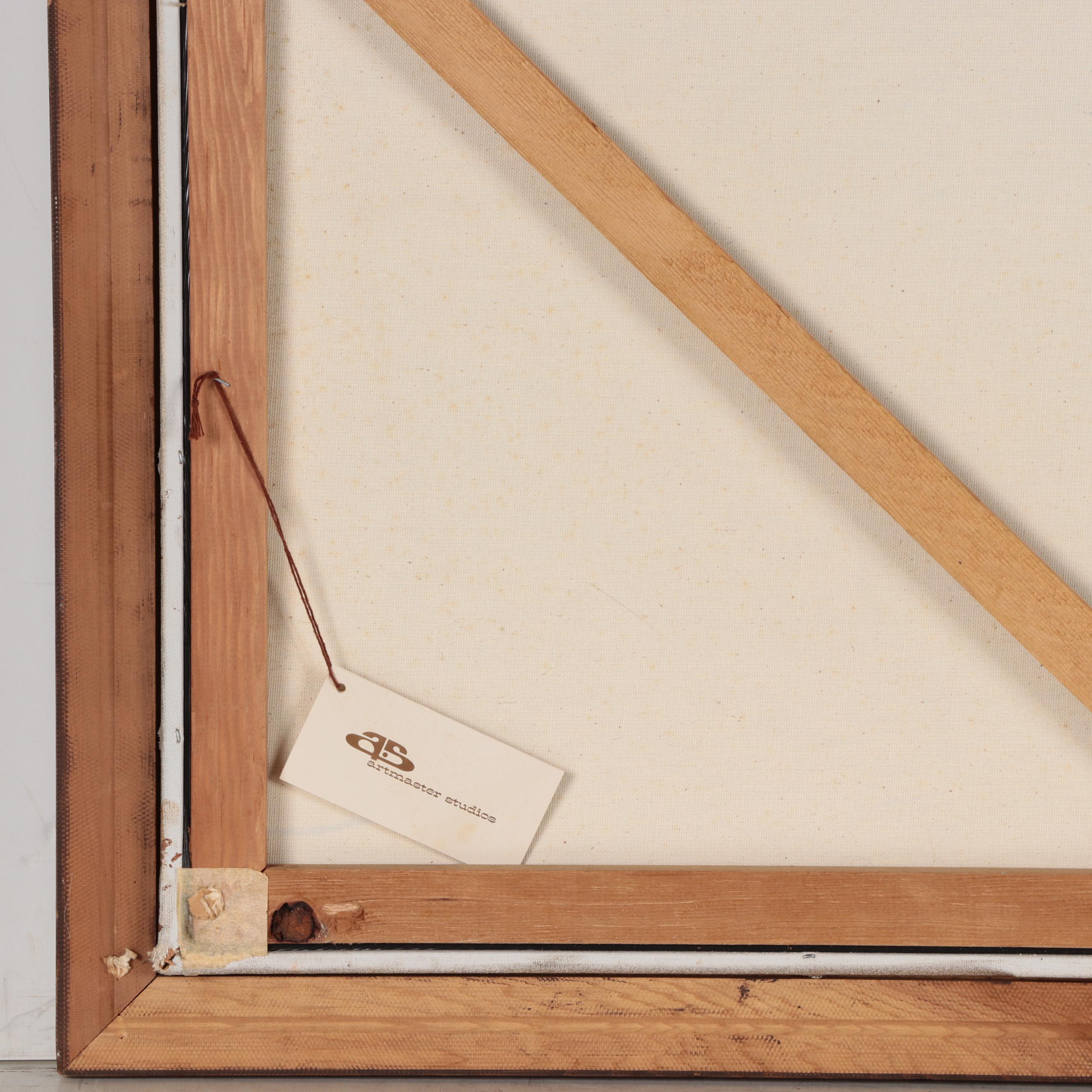 B. Joseph Acrylic Painting of Cranes