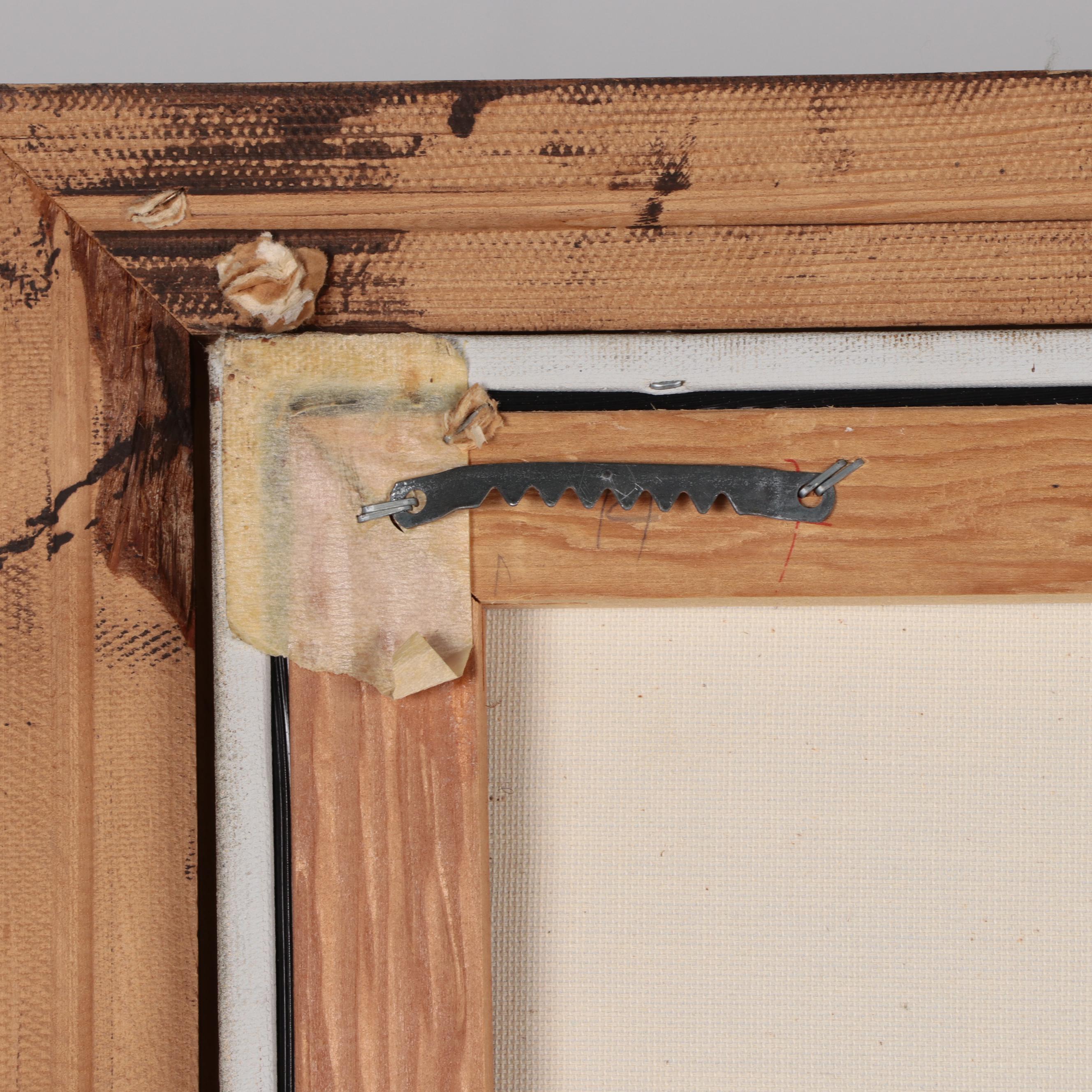 B. Joseph Acrylic Painting of Cranes