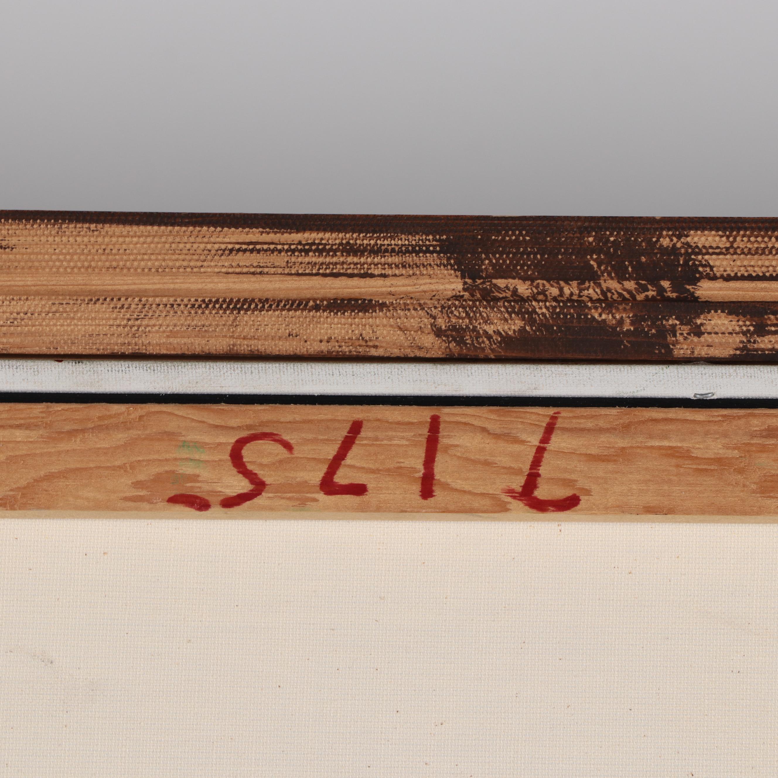 B. Joseph Acrylic Painting of Cranes