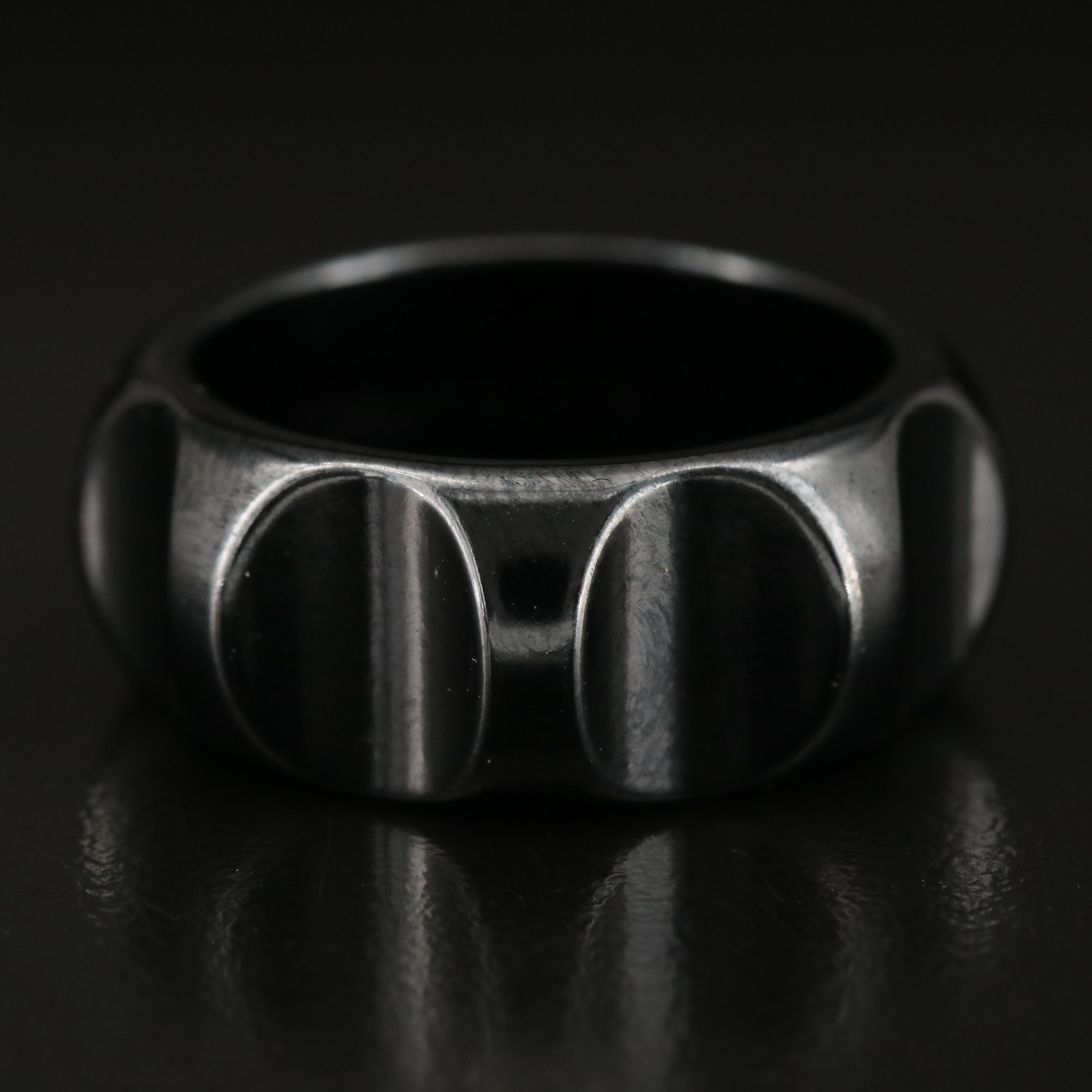 Paloma Picasso for Tiffany & Co. Titanium Groove Band