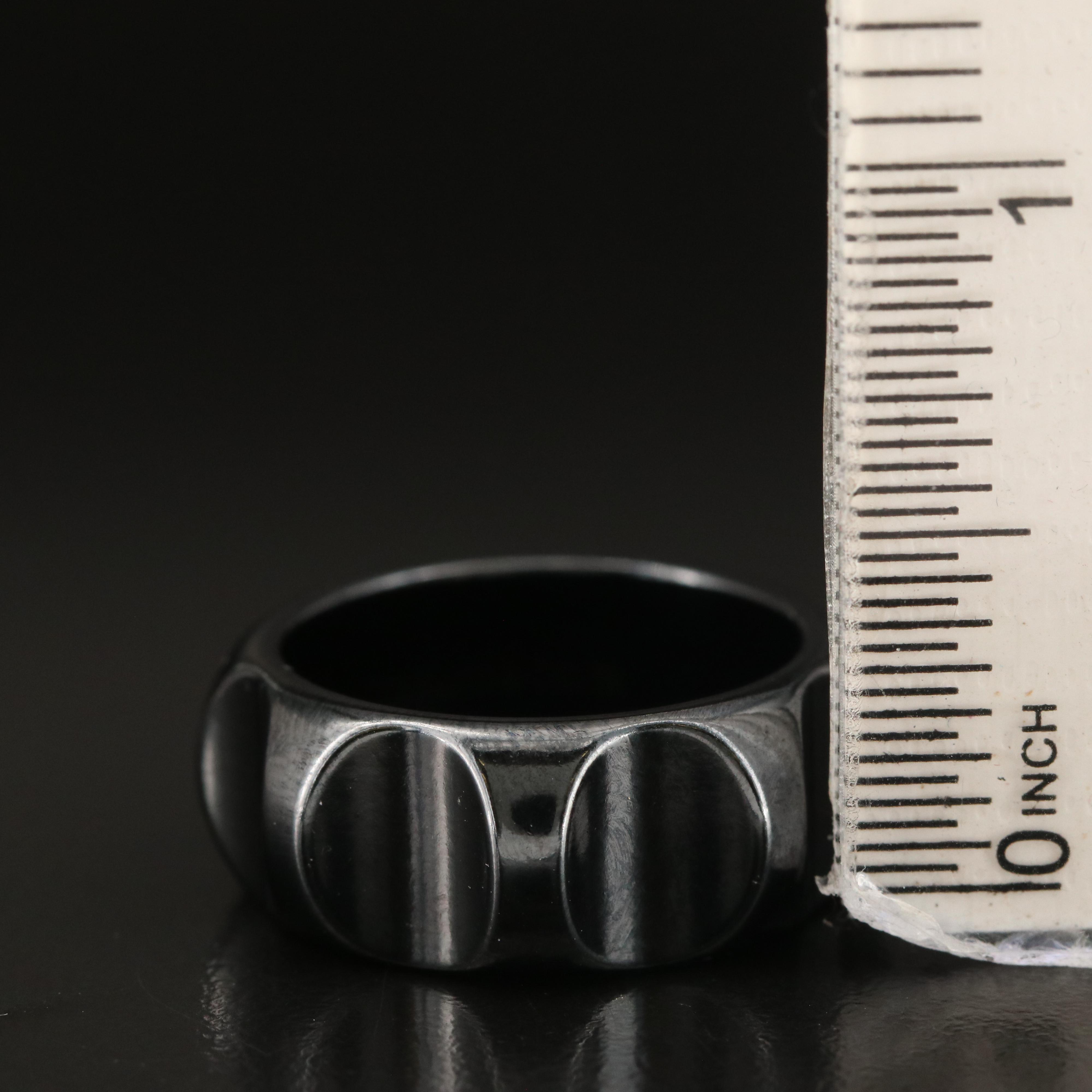 Paloma Picasso for Tiffany & Co. Titanium Groove Band