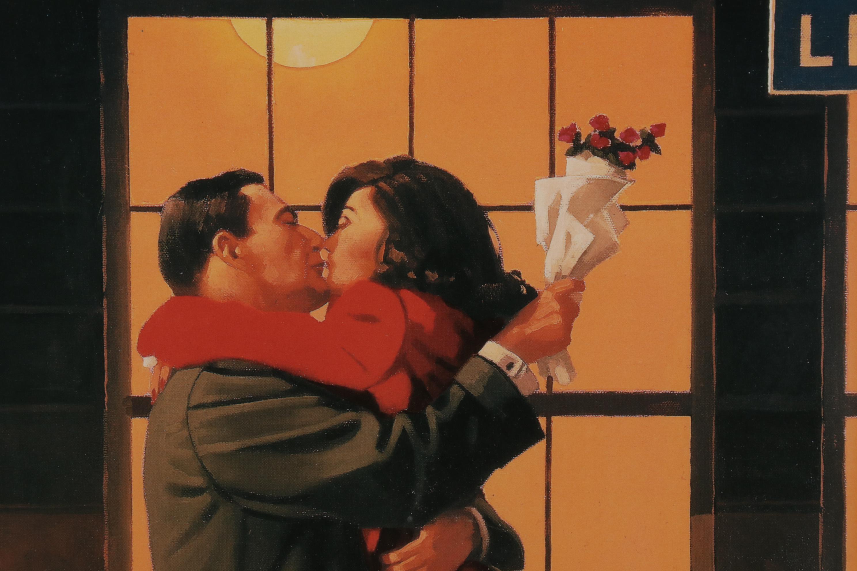 Offset Lithograph After Jack Vettriano "Back Where You Belong"