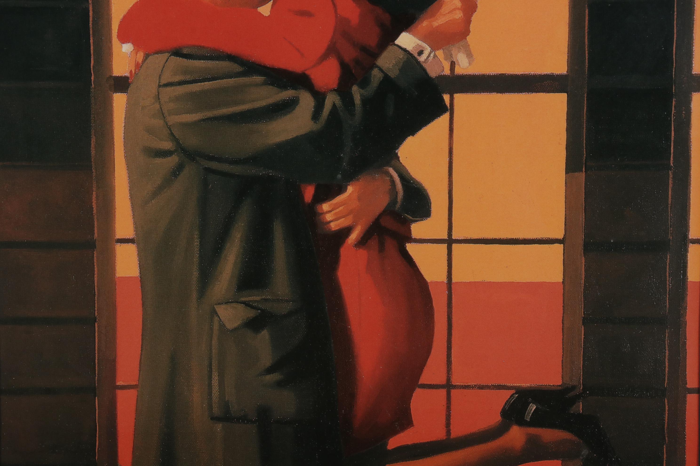 Offset Lithograph After Jack Vettriano "Back Where You Belong"