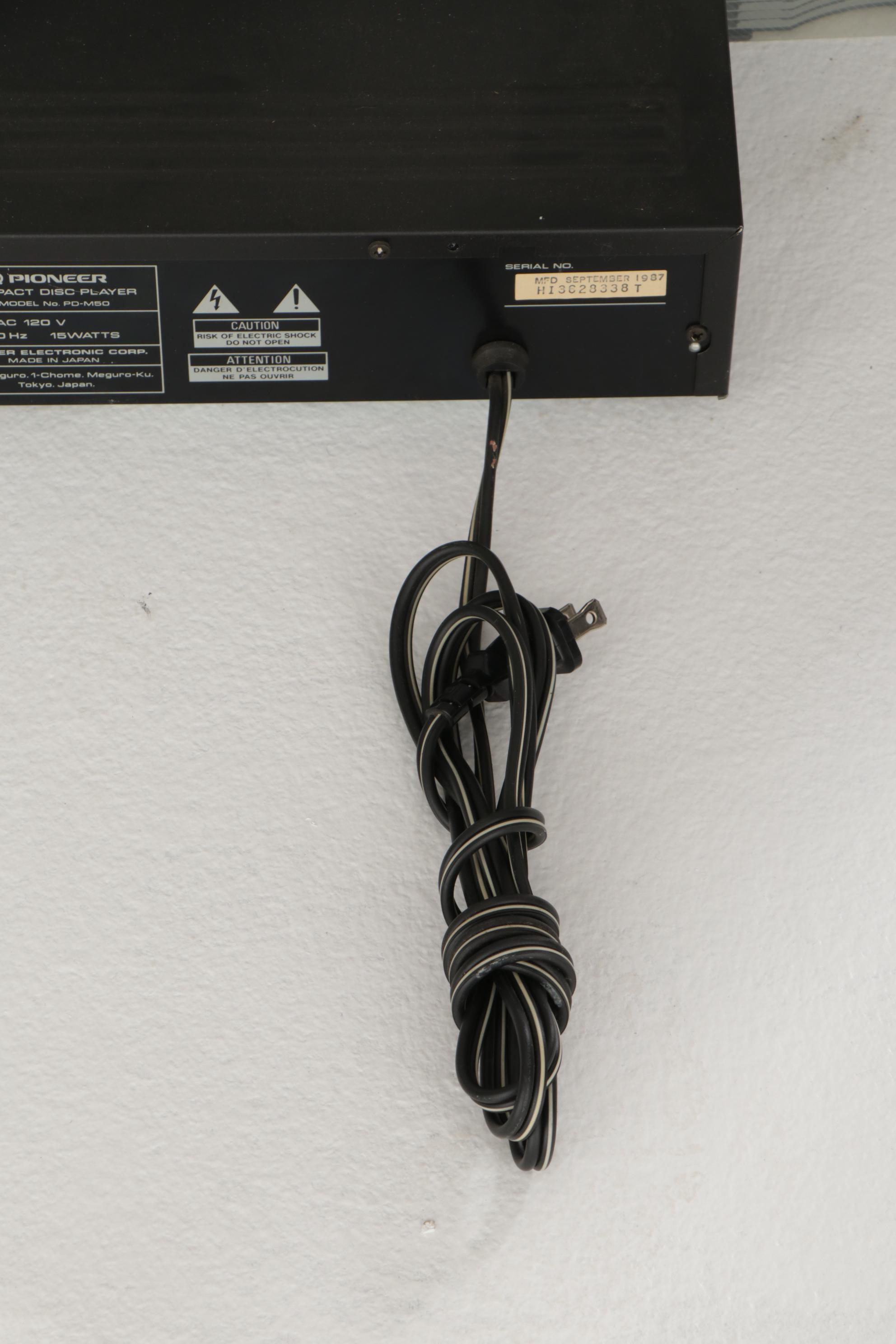 Pioneer PD-M50 CD Changer, 6-Disc Magazines and CD Collection