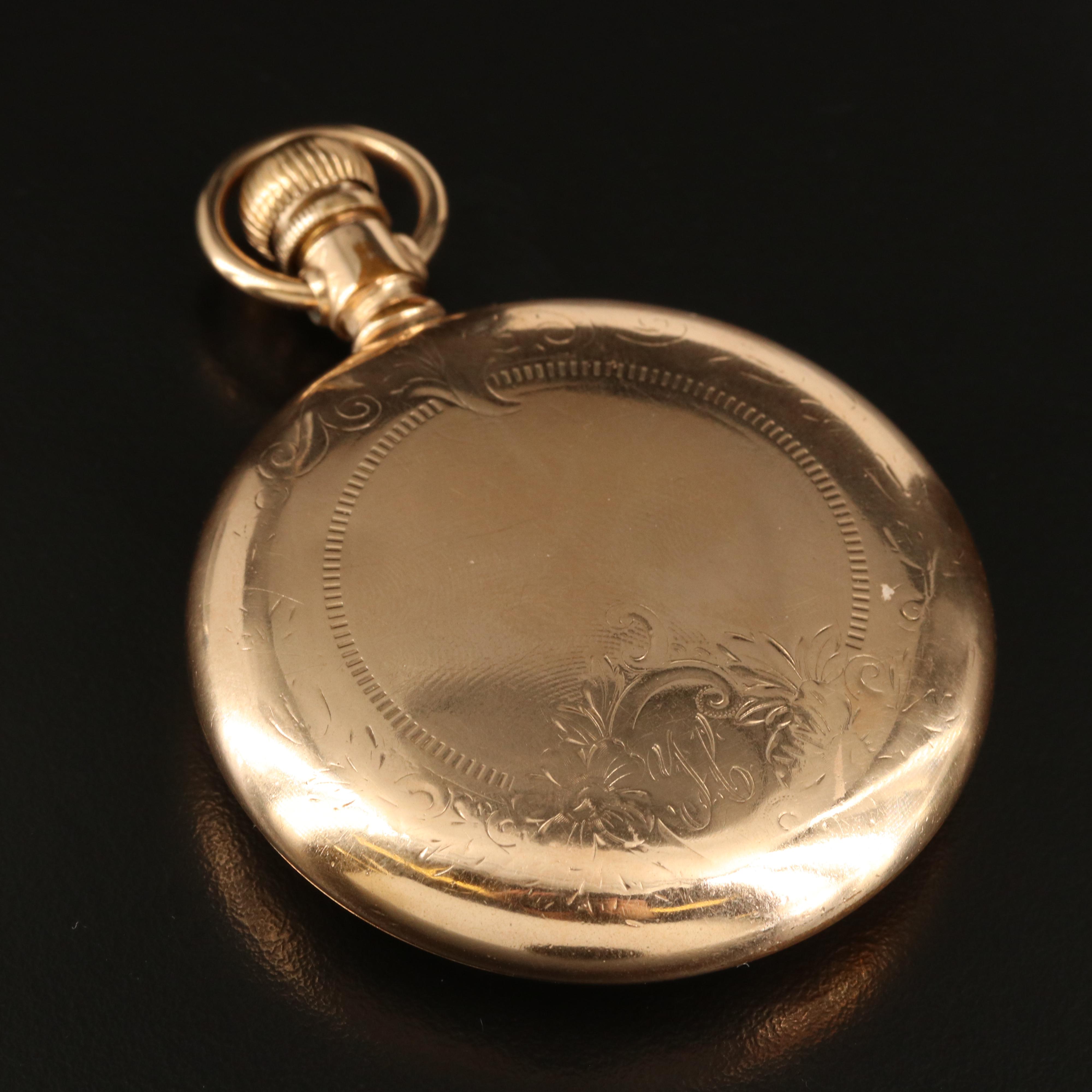 1899 Illinois Gold Filled Pocket Watch