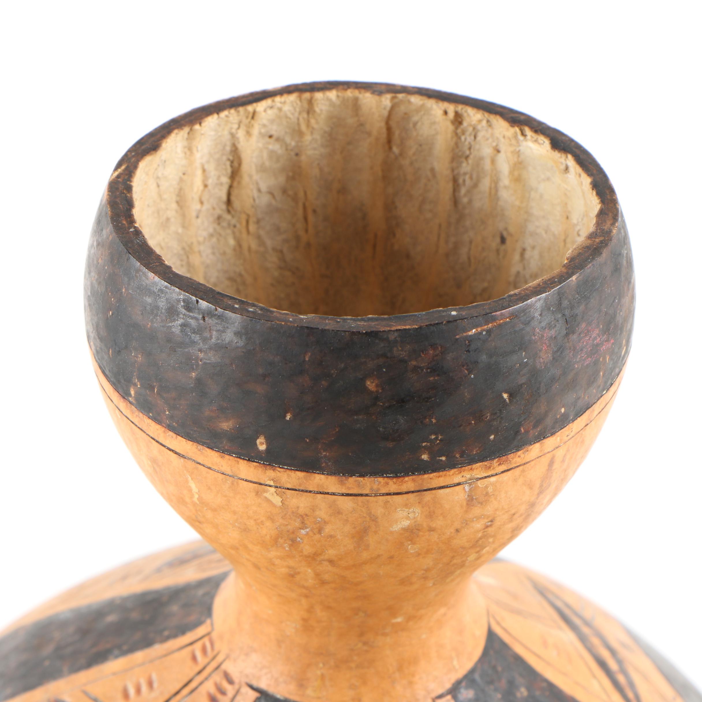 Nigerian Calabash Container