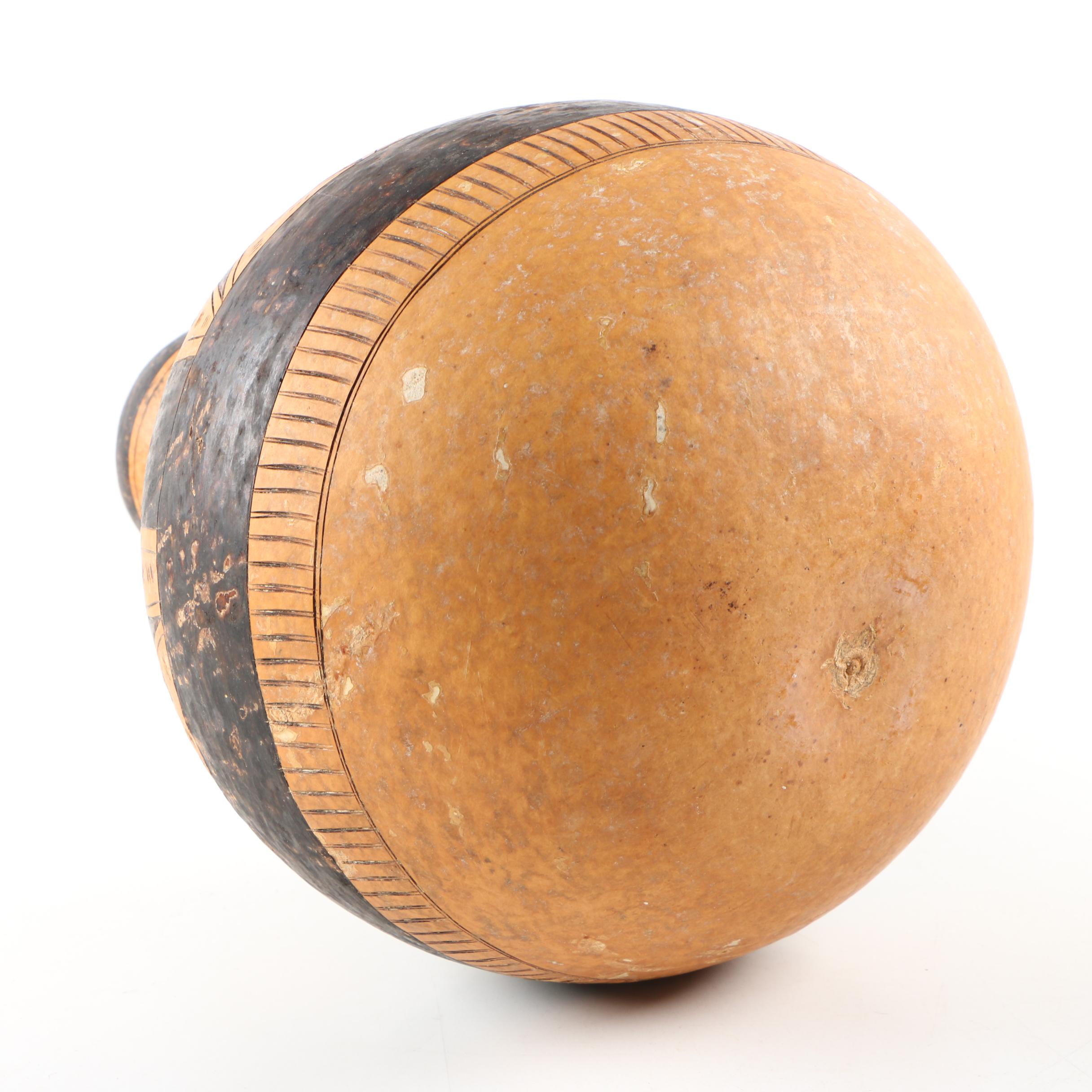 Nigerian Calabash Container