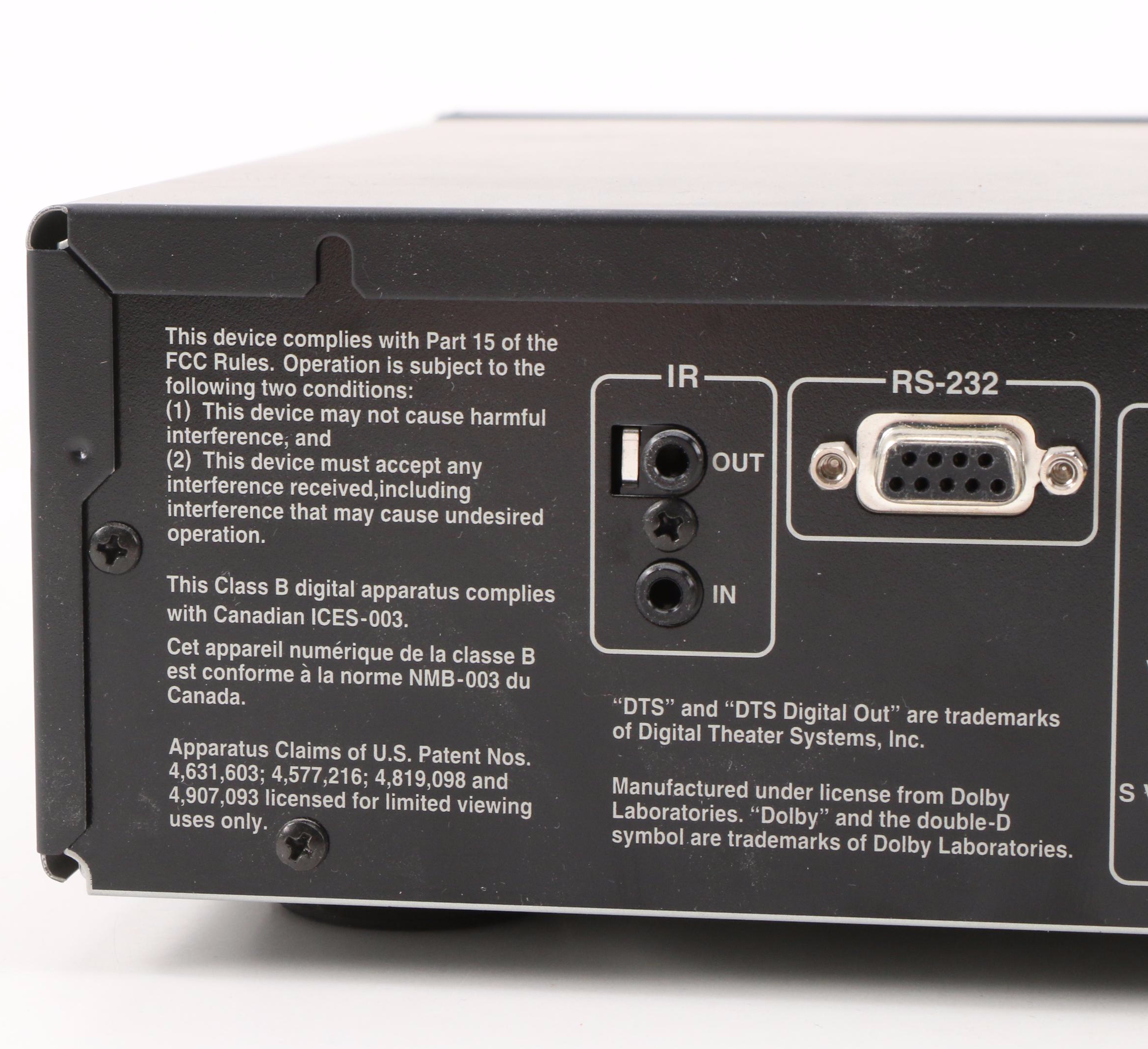 Integra DPS-5.3 DVD Player with Creative I-Trigue L3500 Speakers