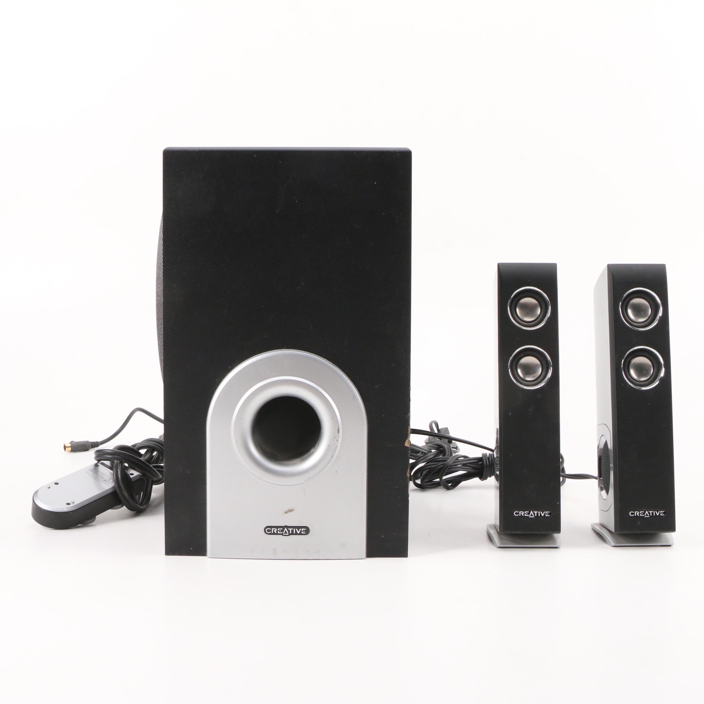 Integra DPS-5.3 DVD Player with Creative I-Trigue L3500 Speakers