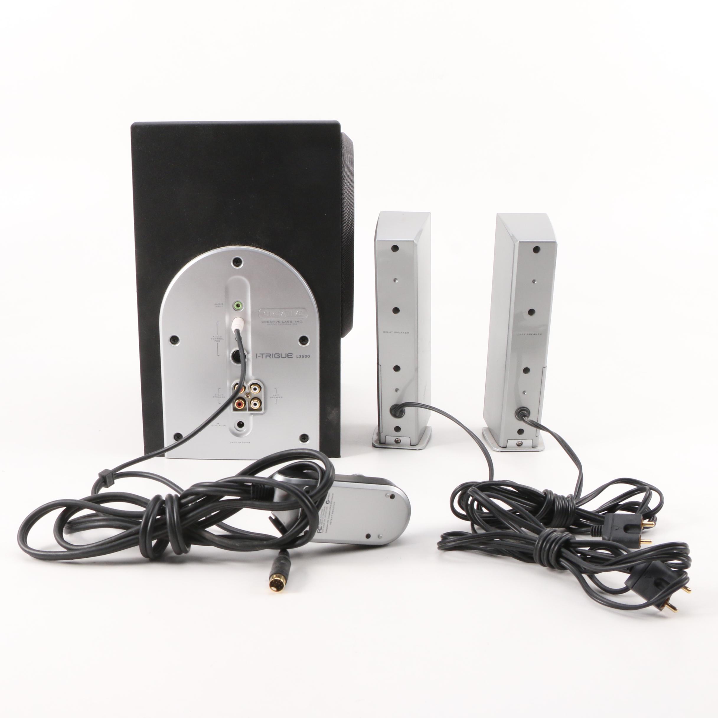 Integra DPS-5.3 DVD Player with Creative I-Trigue L3500 Speakers