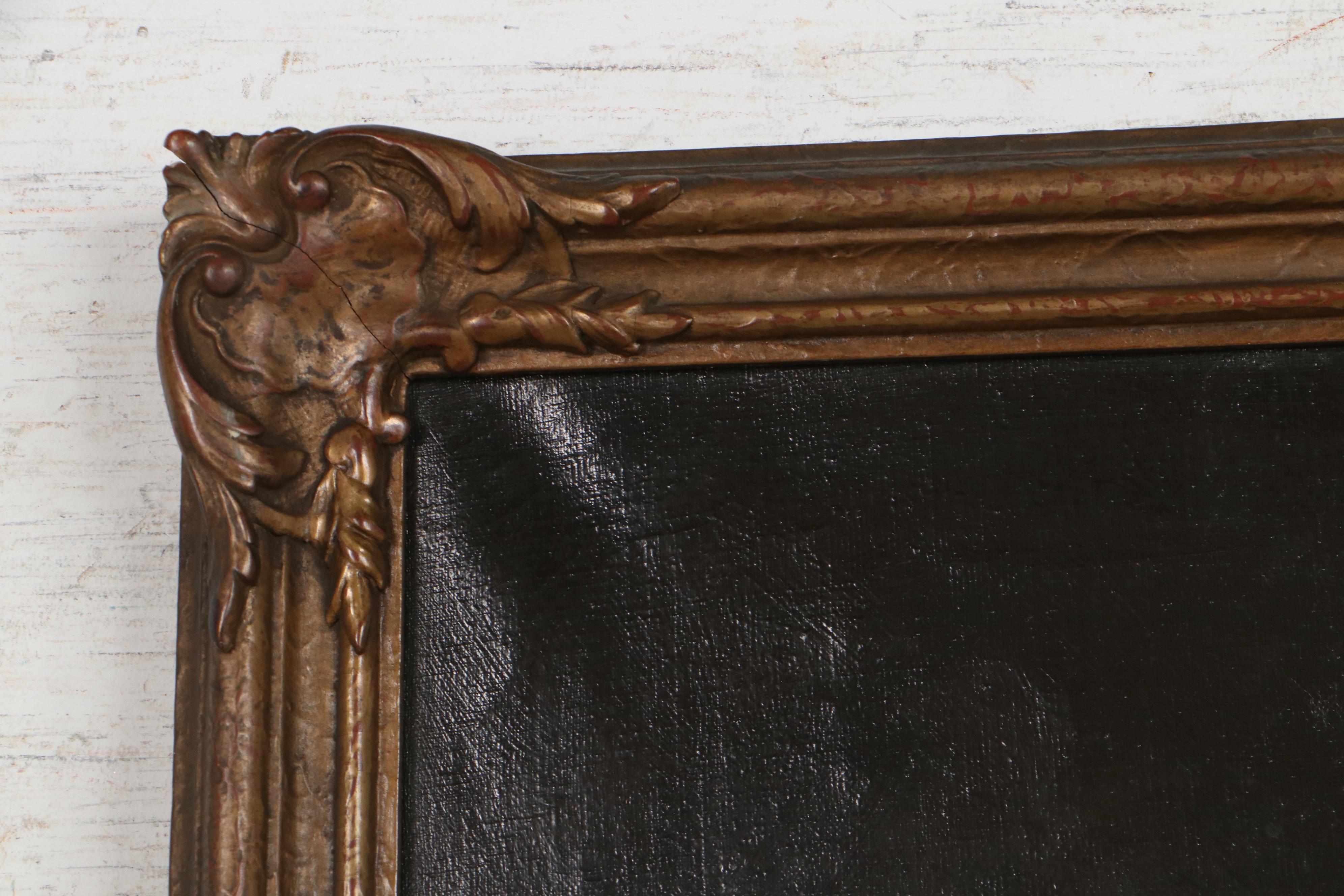 Oil Painting of Abraham Lincoln After William Edgar Marshall