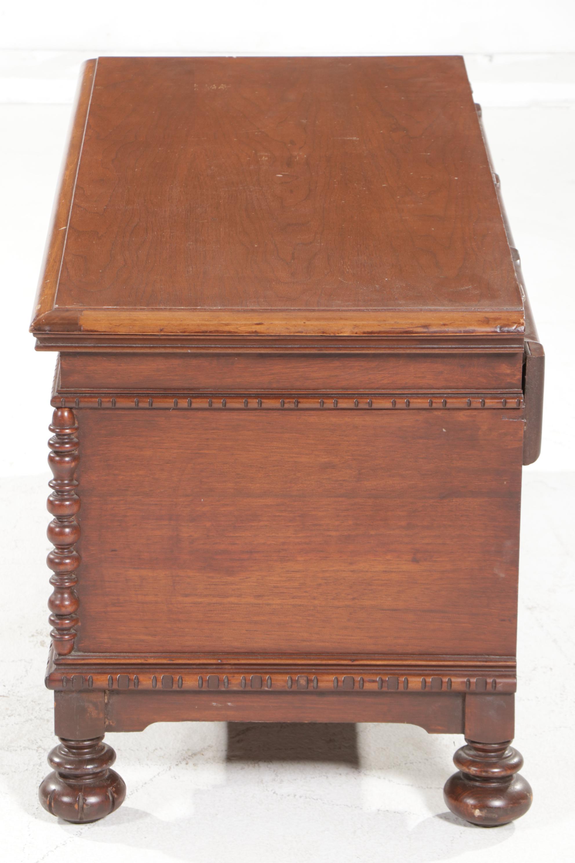 Lane Furniture Spanish Baroque Style Cedar Lined Blanket Chest, 1930s