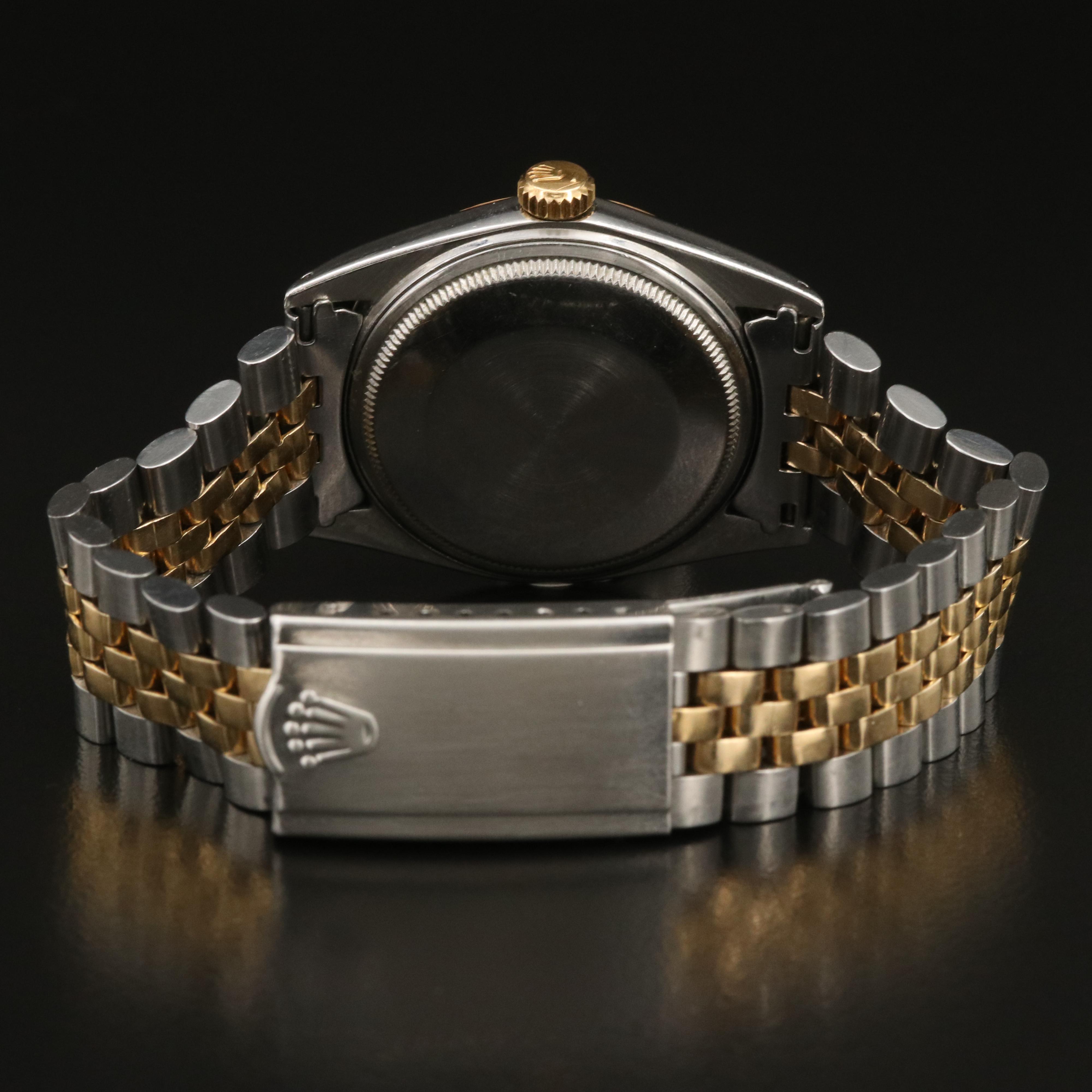 1971 Rolex Datejust Pie Pan Dial Watch