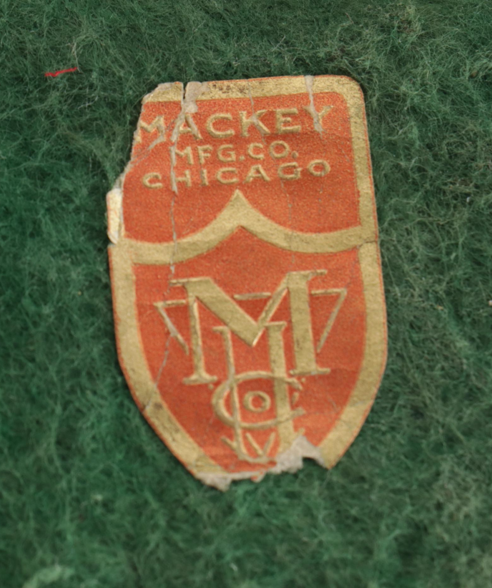 Mackey Art Deco Nude Woman TV Lamp with Pebble Glass Diffuser, 1940s