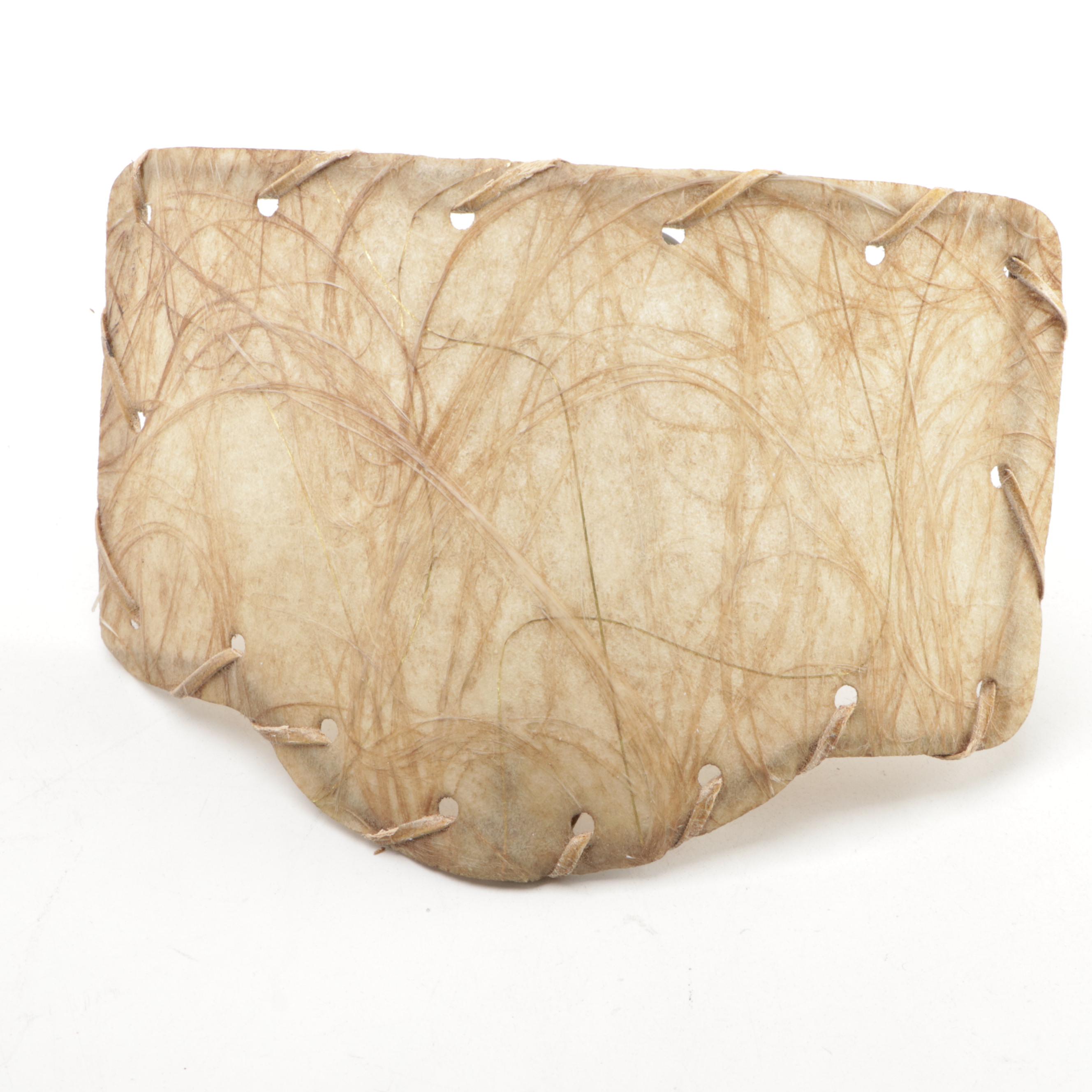 Mackey Art Deco Nude Woman TV Lamp with Pebble Glass Diffuser, 1940s