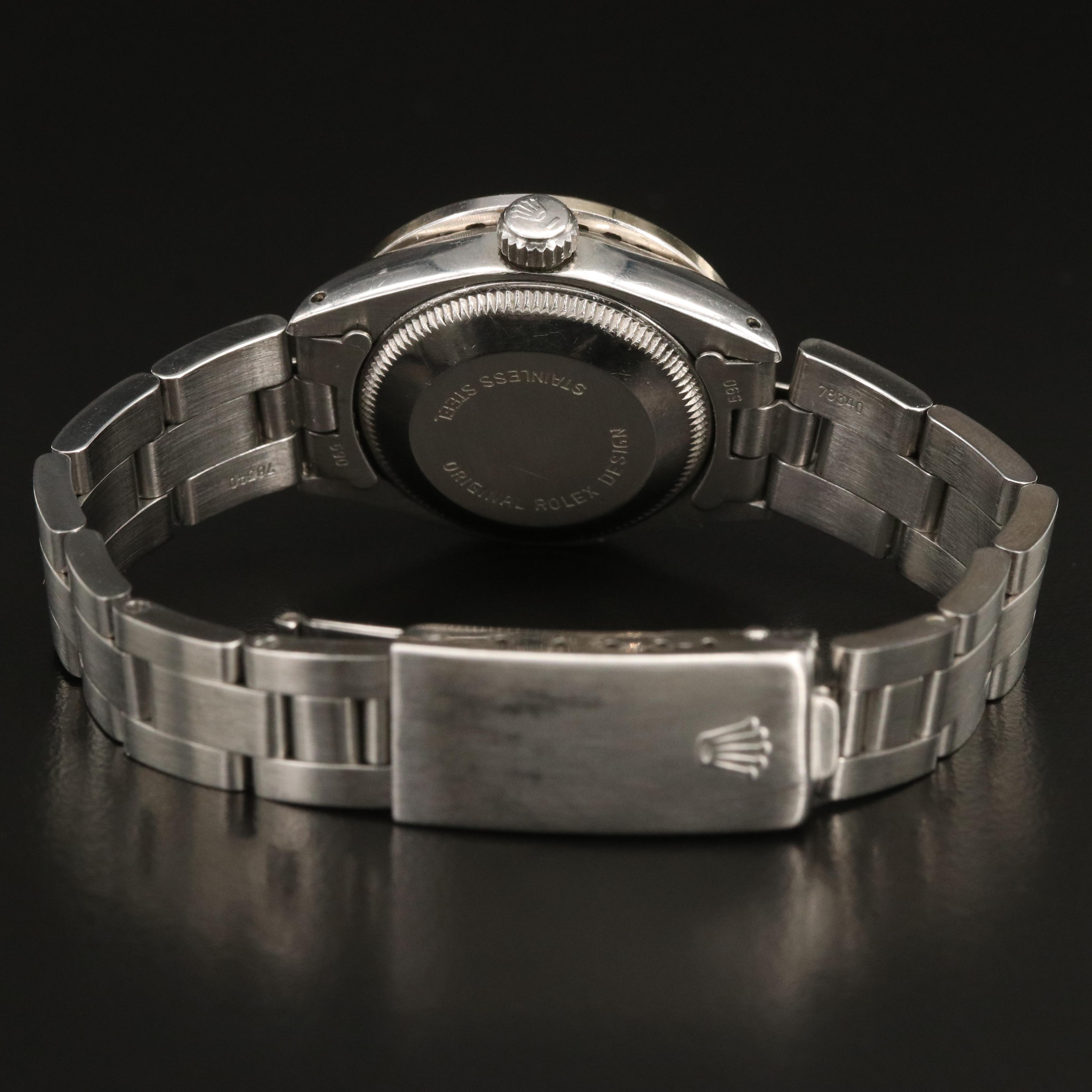 1982 Rolex Datejust 1.32 CTW Diamond Dial and Bezel Watch