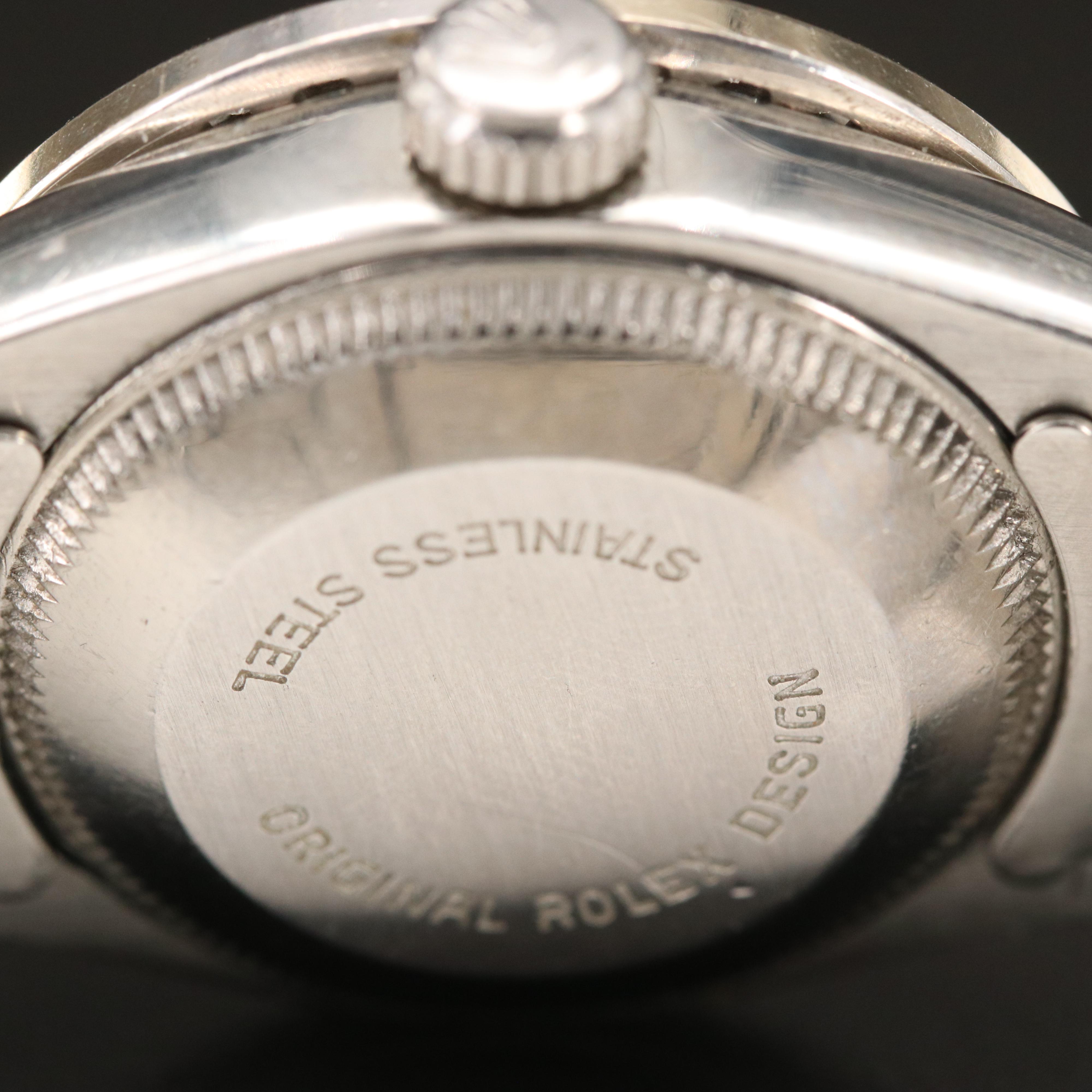 1982 Rolex Datejust 1.32 CTW Diamond Dial and Bezel Watch