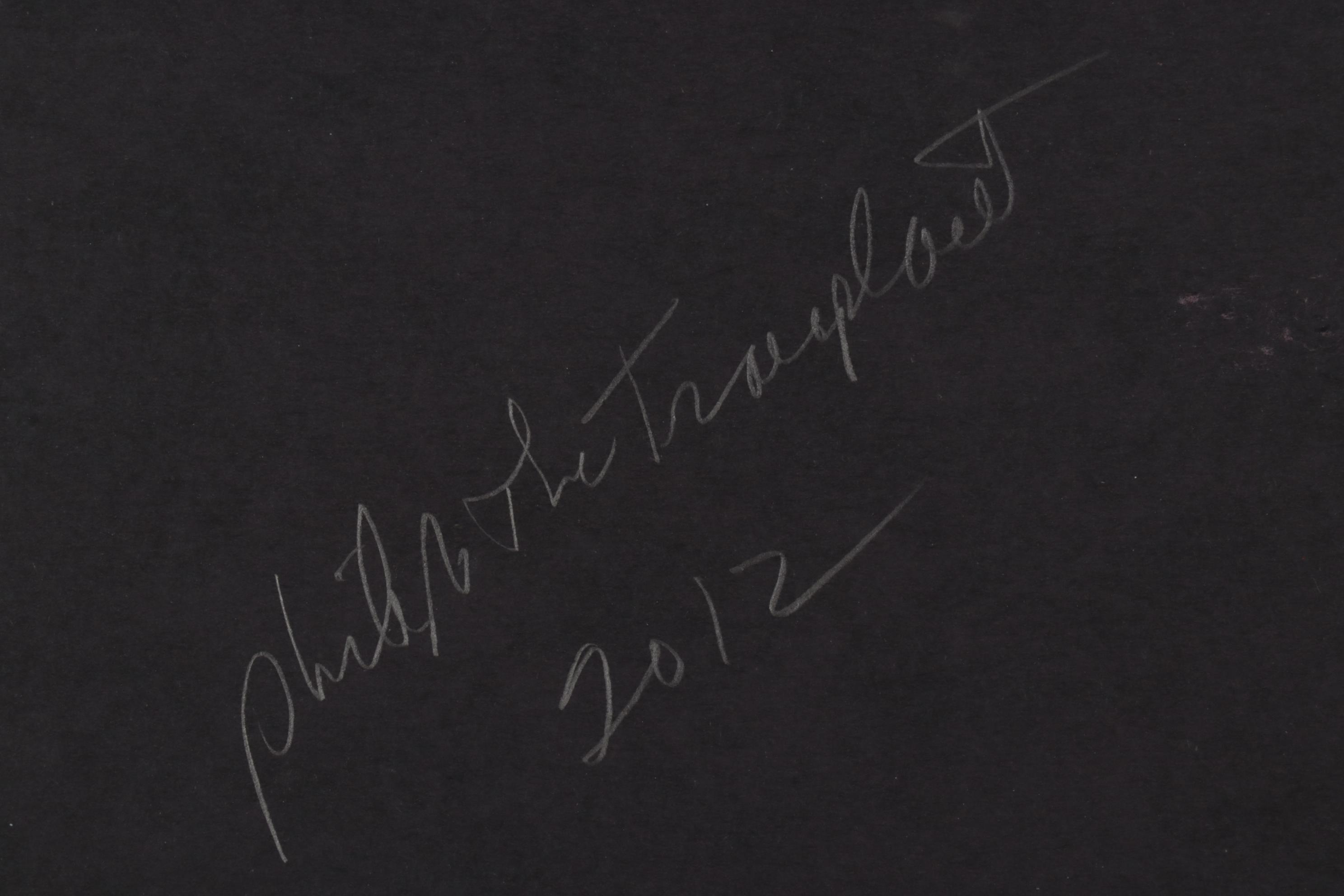 Philip The Transplant Abstract Figural Mixed Media Painting, 2012