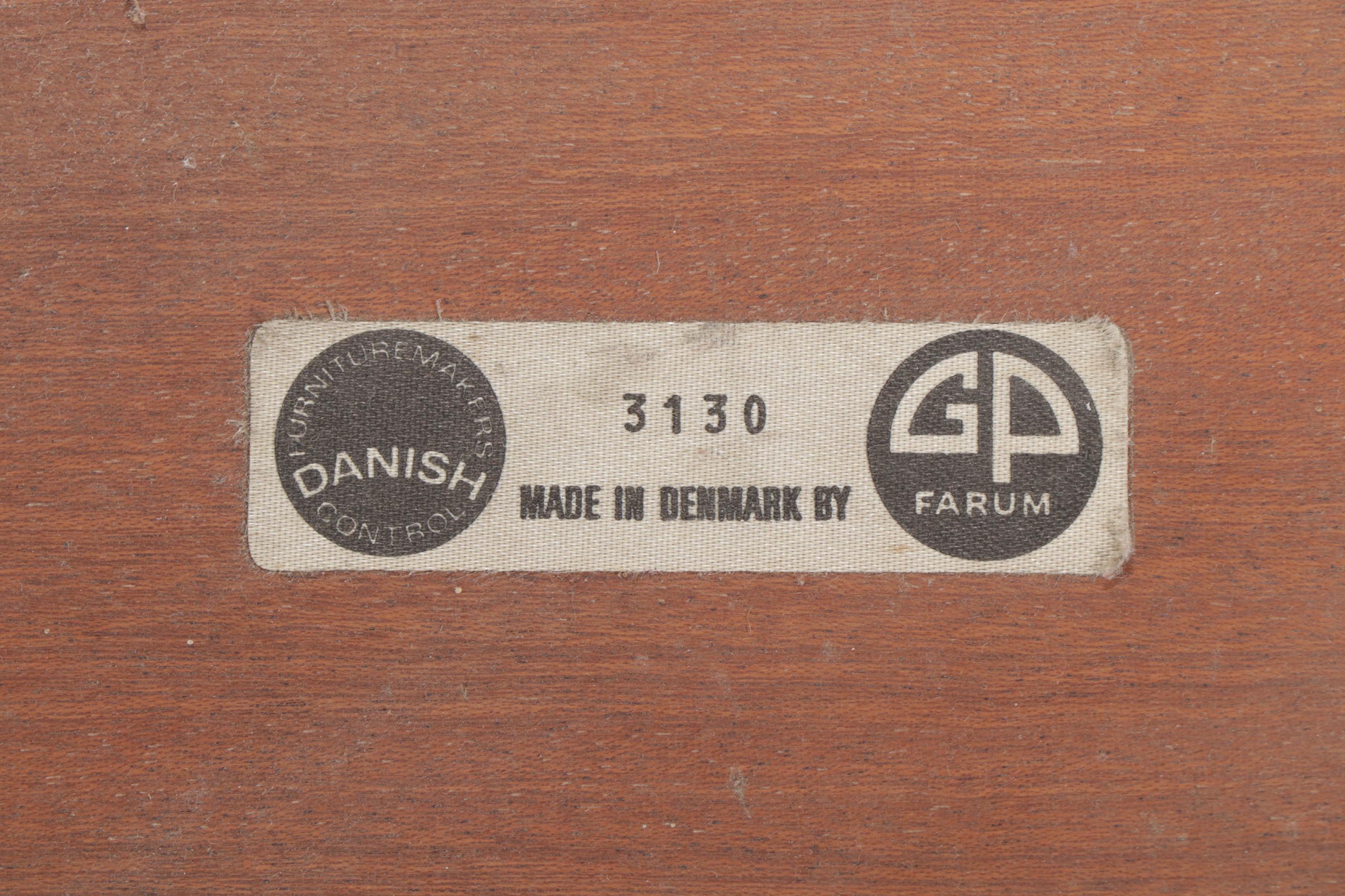 Poul Nørreklit for Georg Petersens Danish Modern Rosewood Intelocking Table Cube