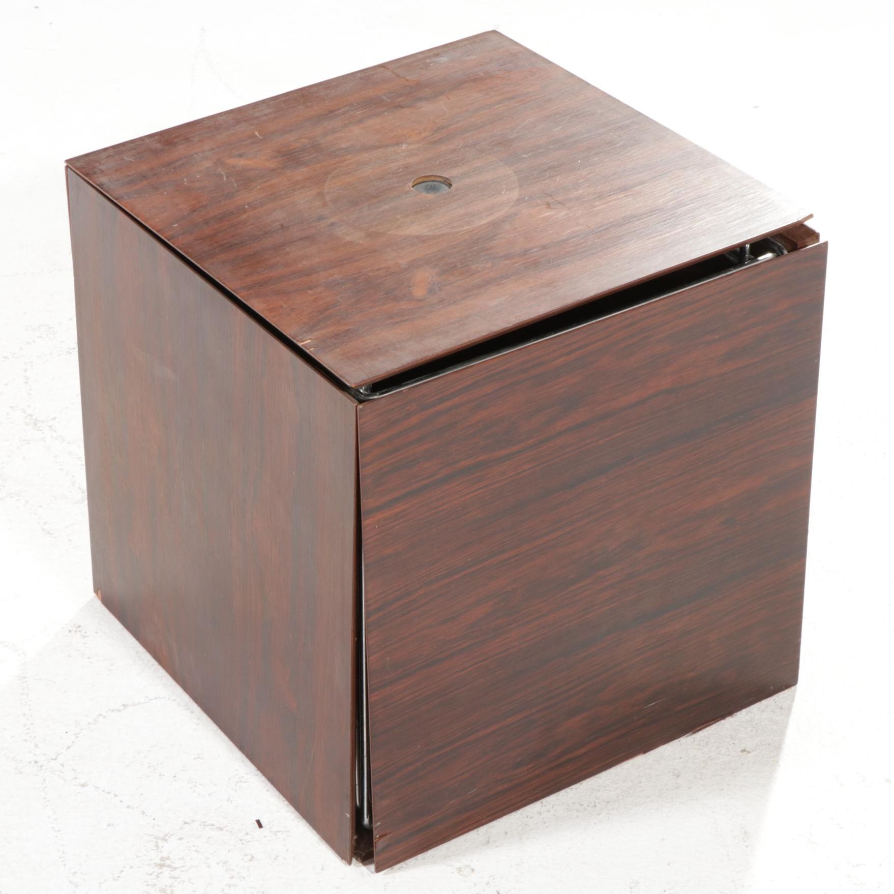 Poul Nørreklit for Georg Petersens Danish Modern Rosewood Intelocking Table Cube