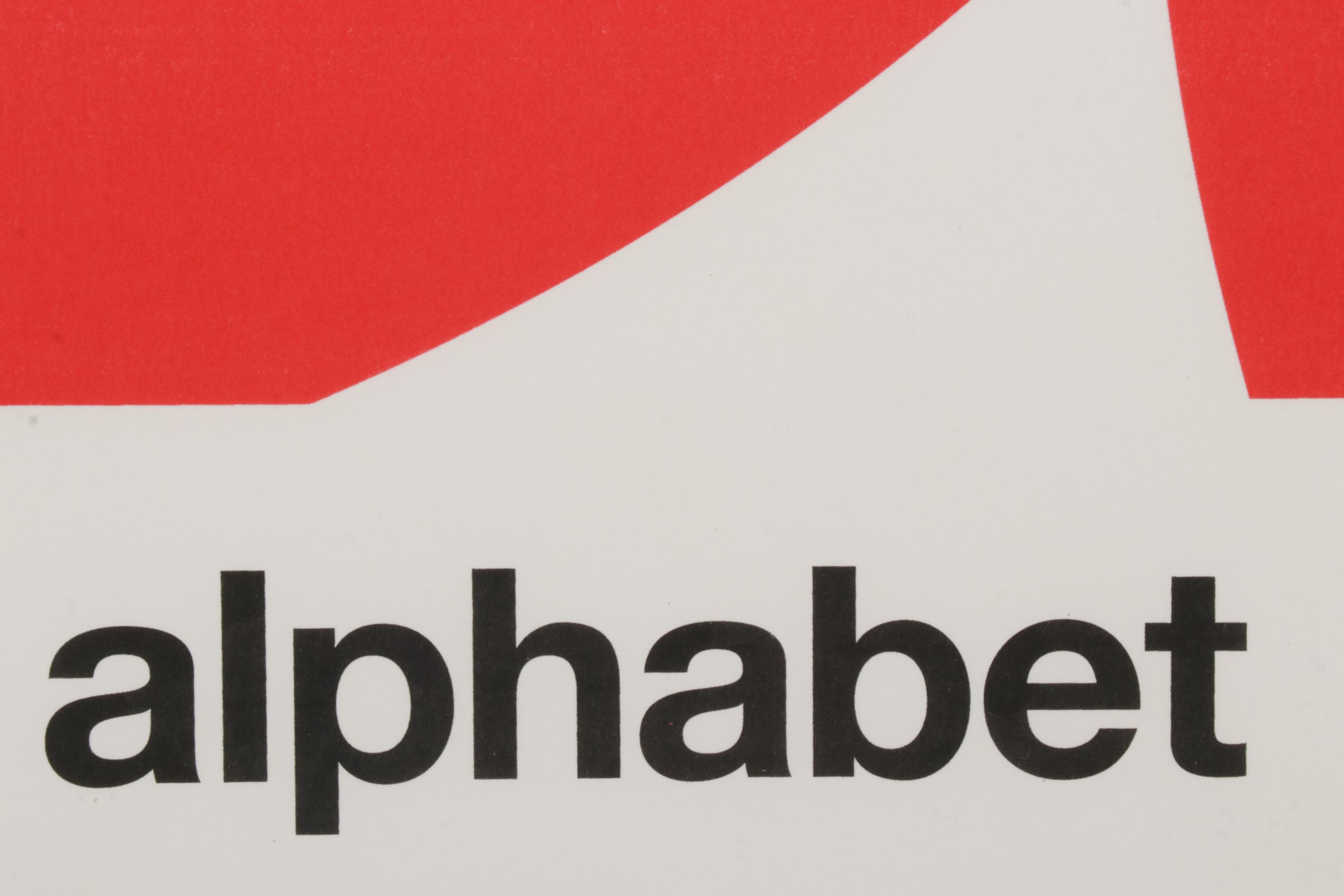 Giclée After John Rieben "A is the First Letter of the Alphabet," Circa 2014