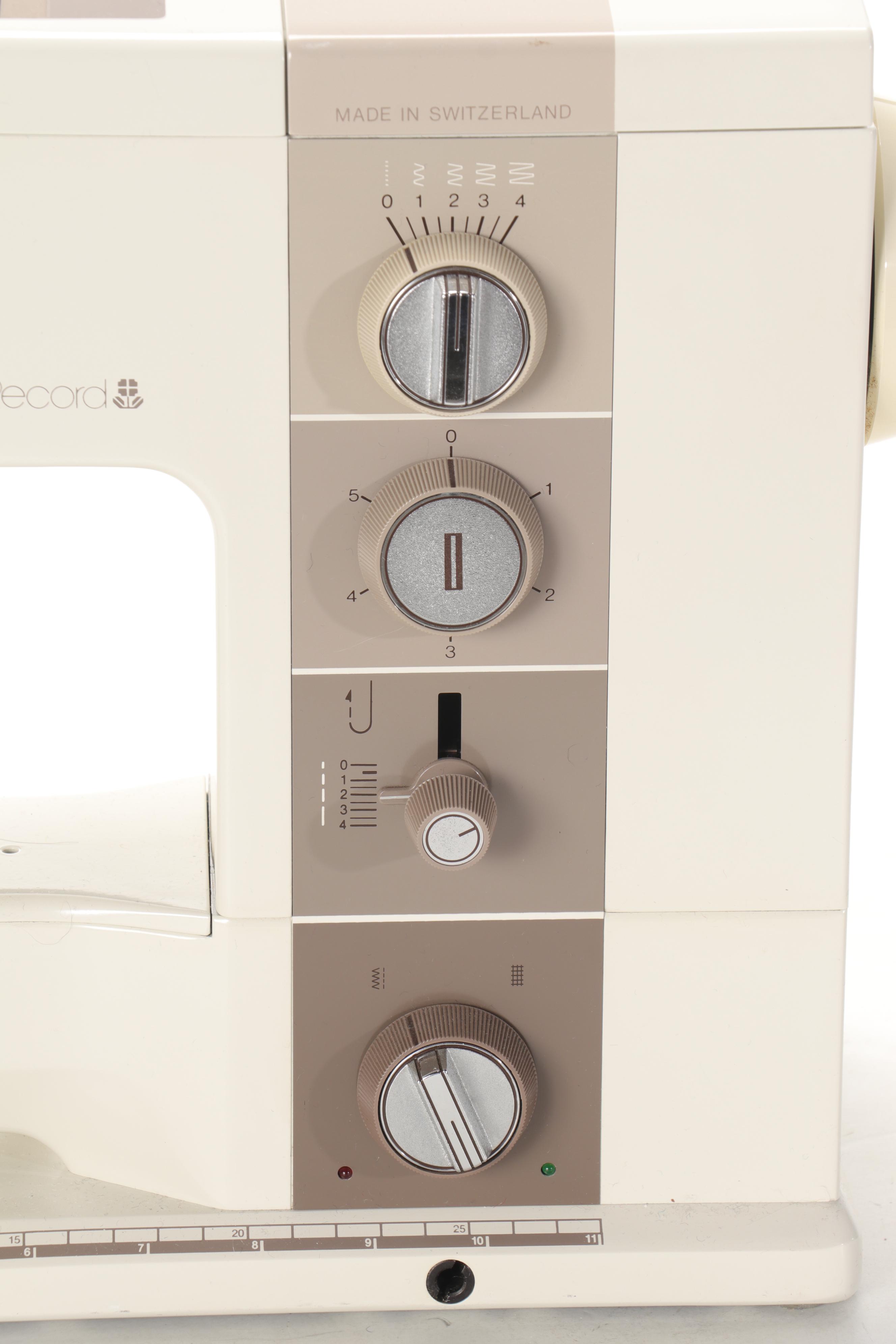 Bernina Swiss Model 930 Electric Sewing Machine, Mid-20th Century