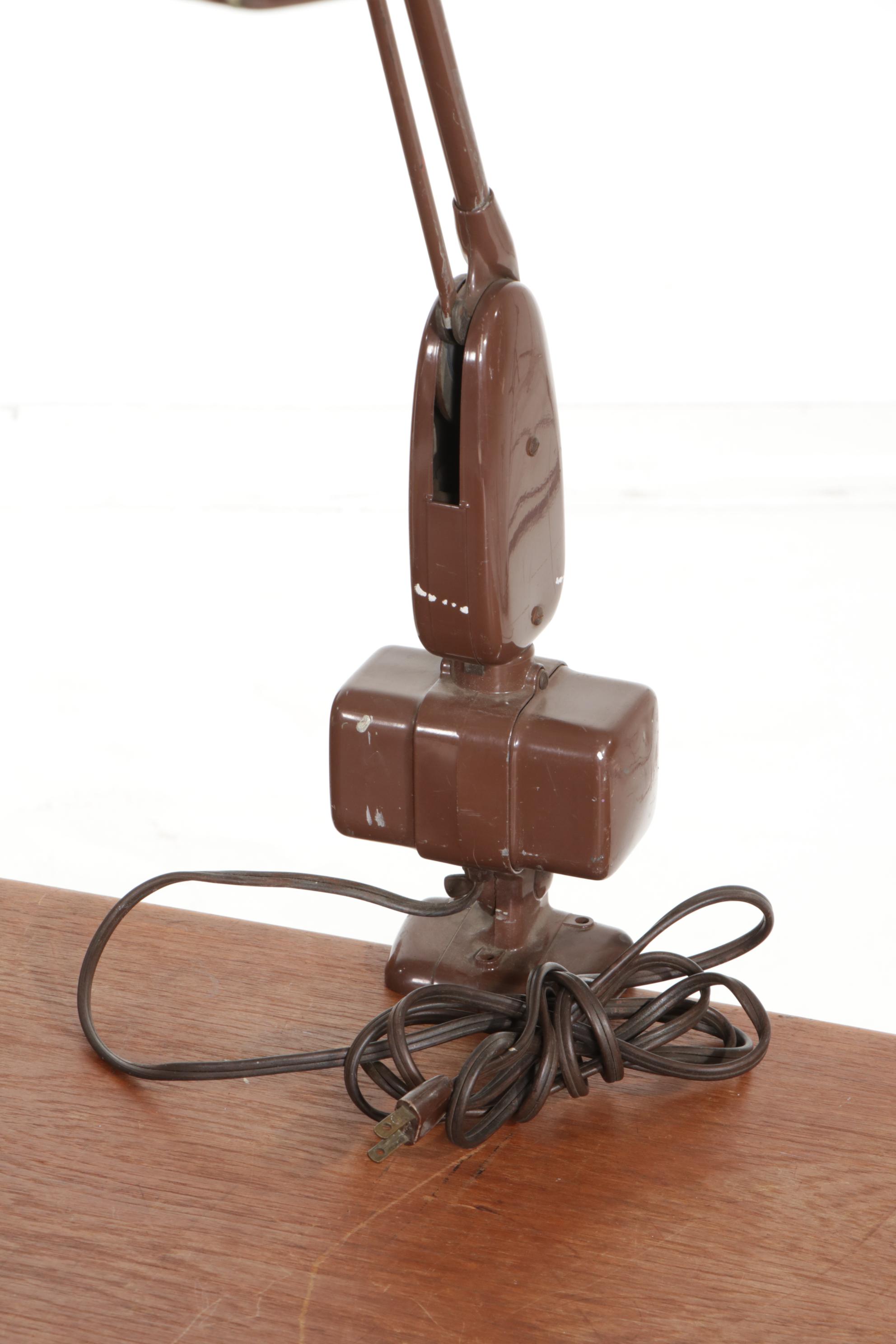 Drafting Table and Telescoping Light, Folding Card Table and IKEA Side Table