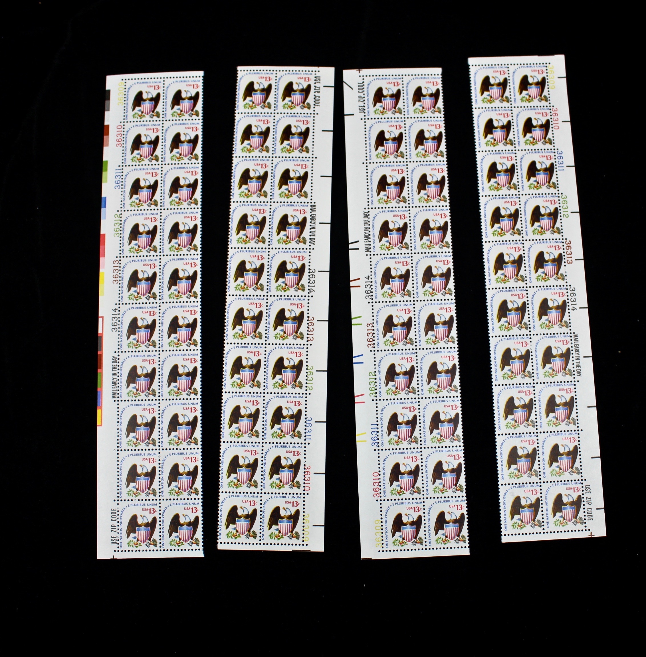 United States Postage Stamp Mint Sheets, Blocks and Plate Blocks