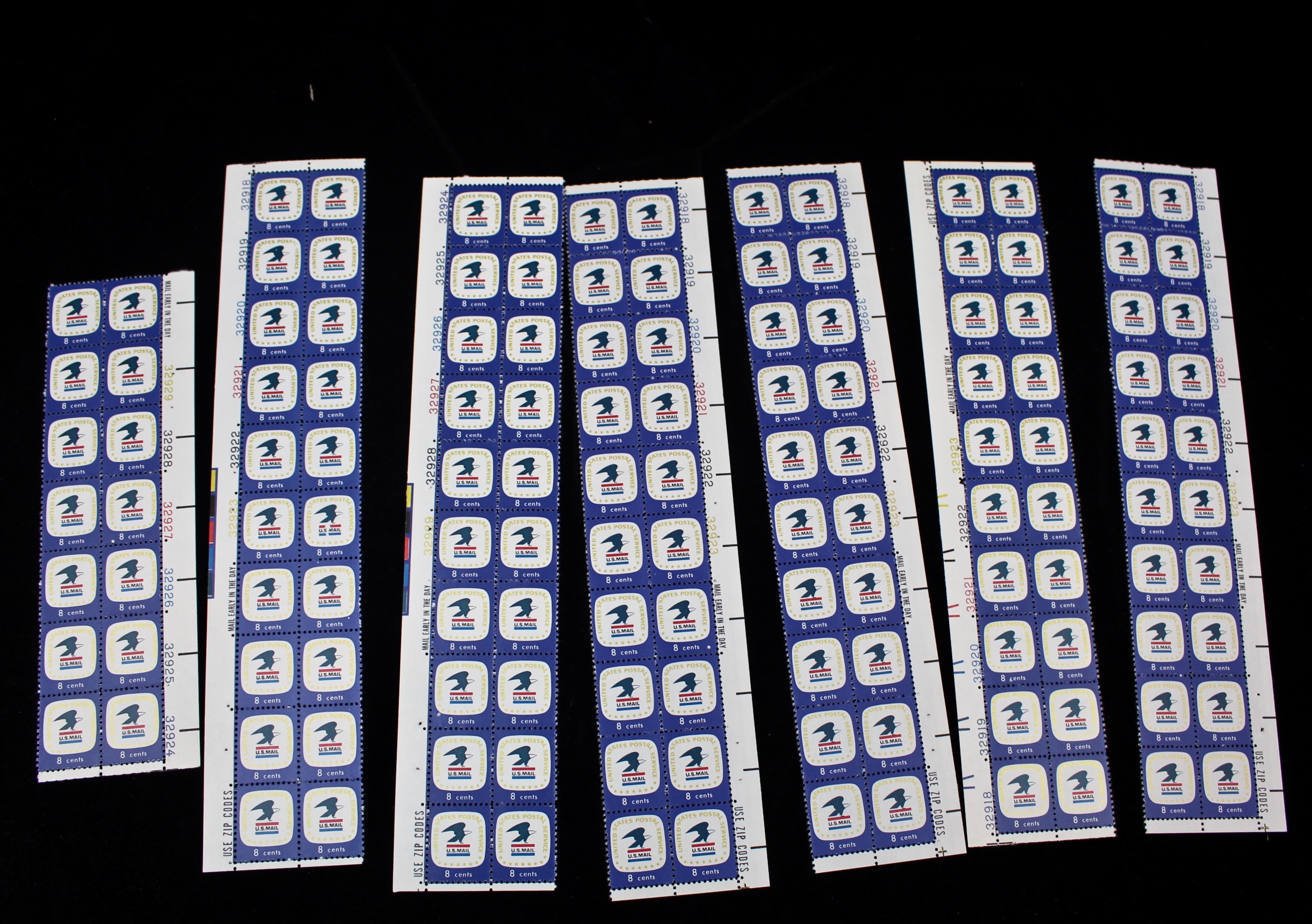 United States Postage Stamp Mint Sheets, Blocks and Plate Blocks